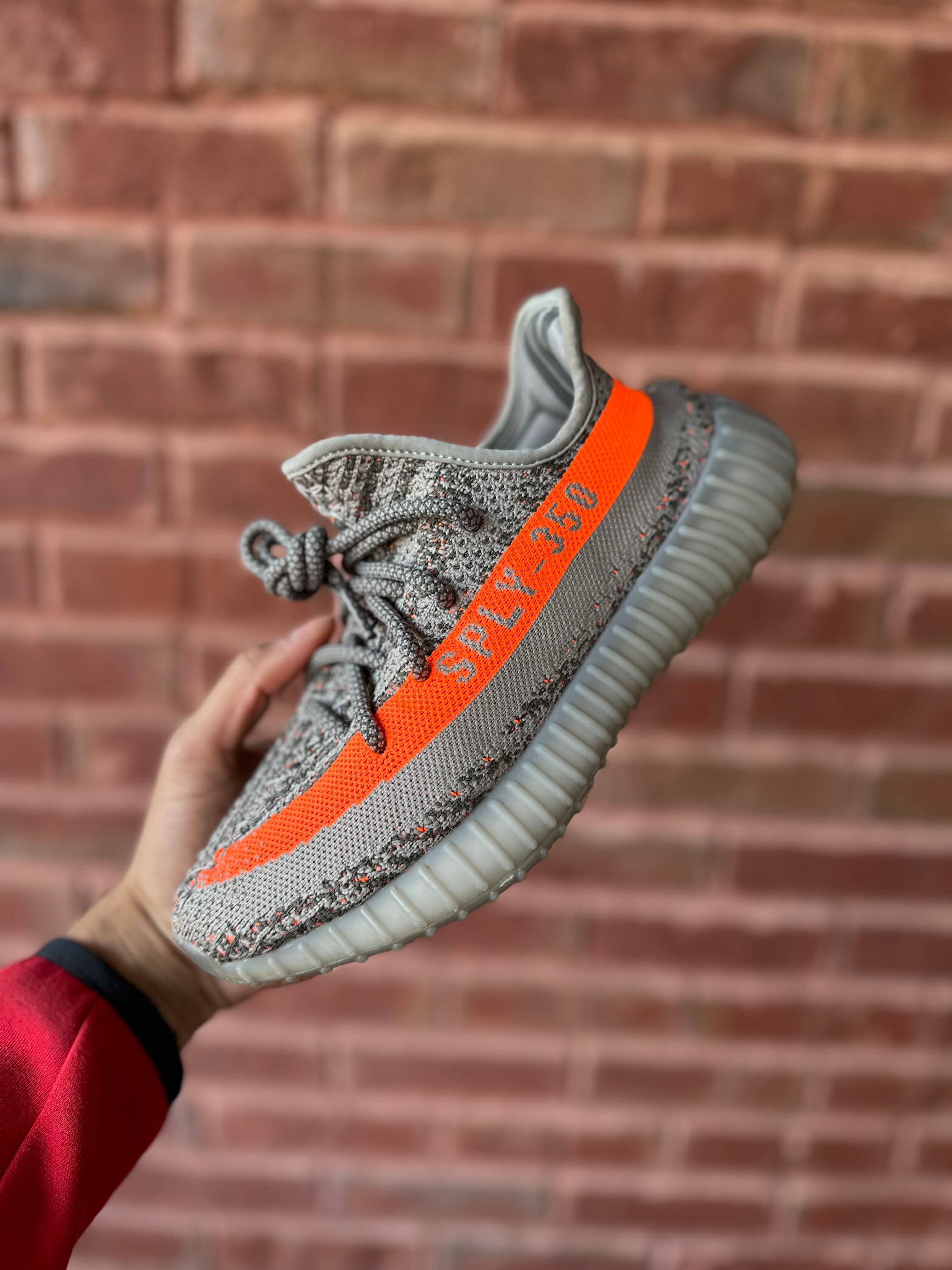 Size 5.5Y - YZY 350 beluga reflective