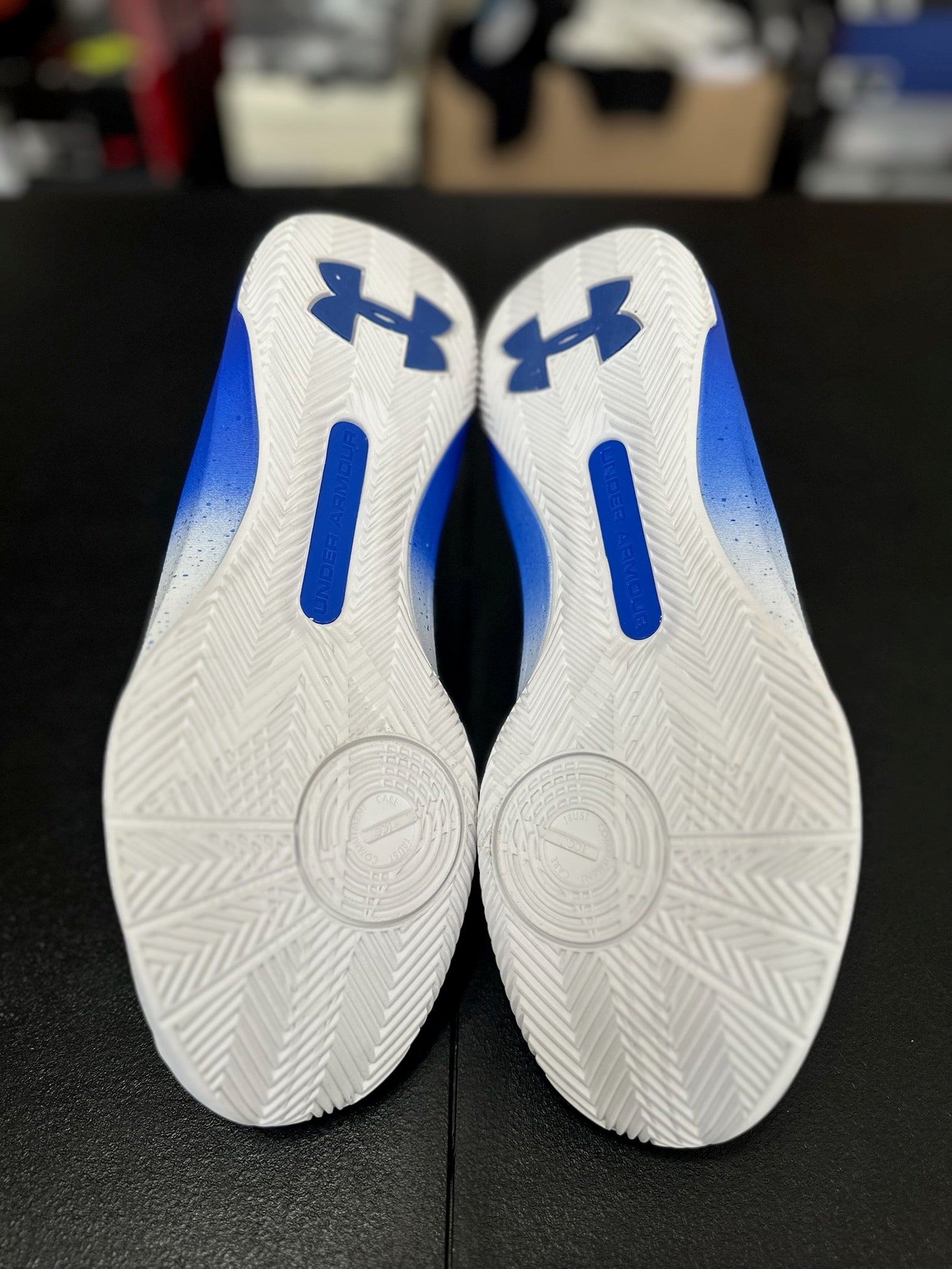 Size 9.5 - Curry 3Zer0 Blue/White DS