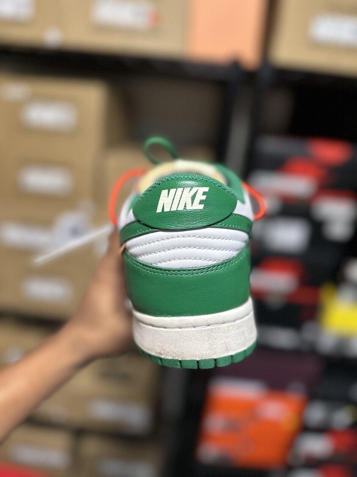 Size 12 - Nike Dunk Low x OFF-WHITE Pine Green 2019