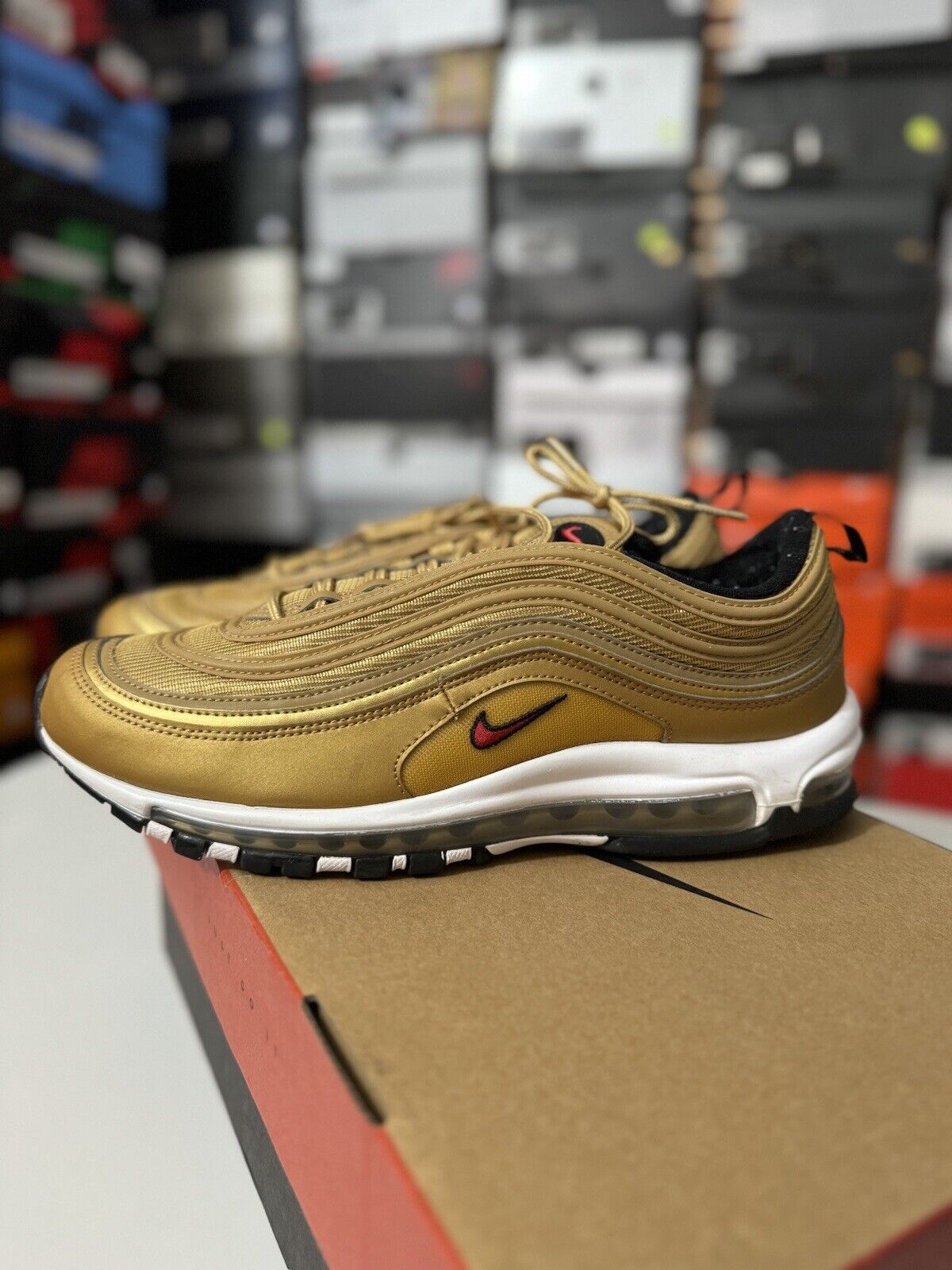 Size 11.5 - Nike Air Max 97 OG 2023 Metallic Gold