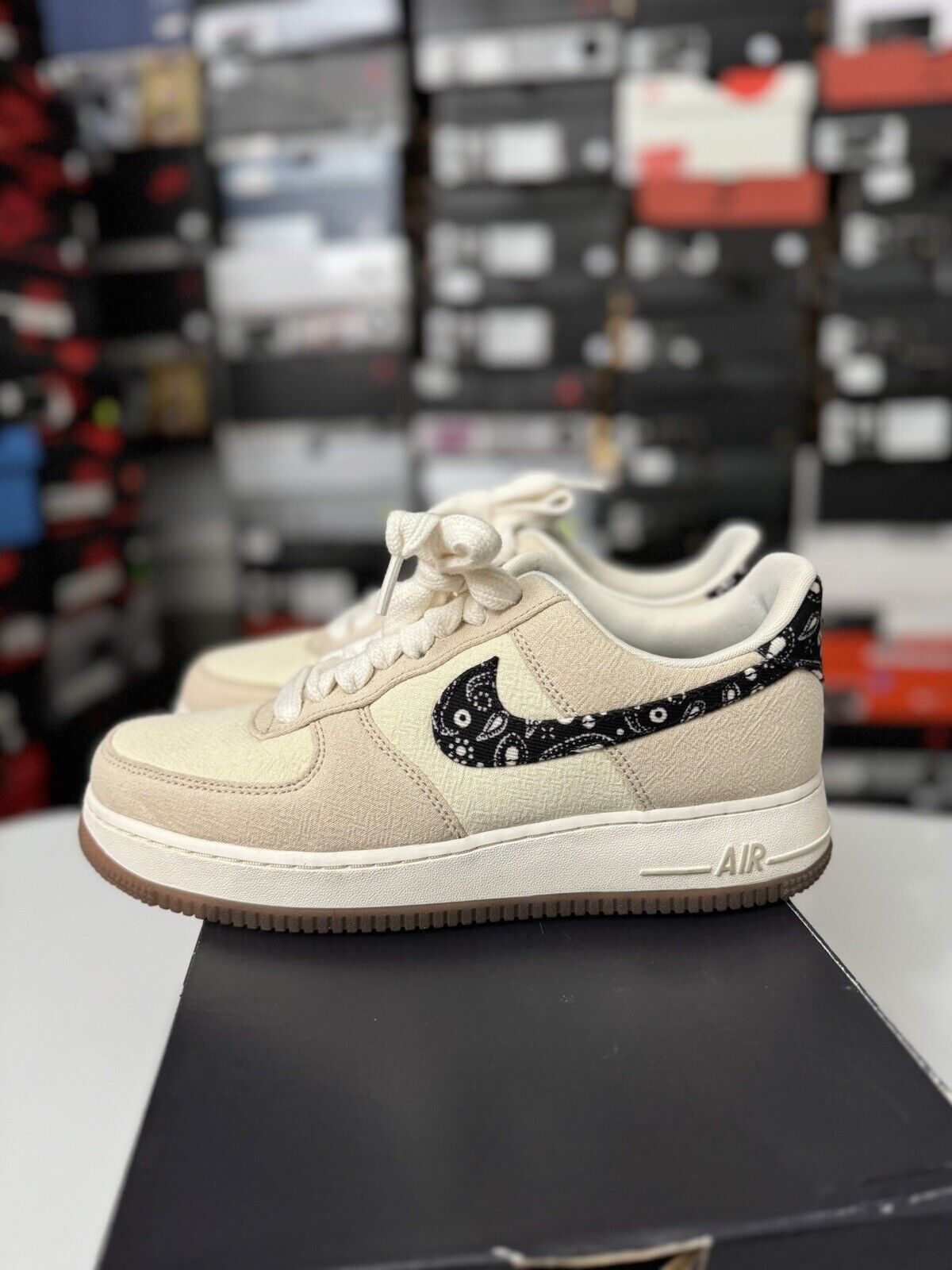 Size 8.5 - Nike Air Force 1 '07 LV8 Paisley Swoosh