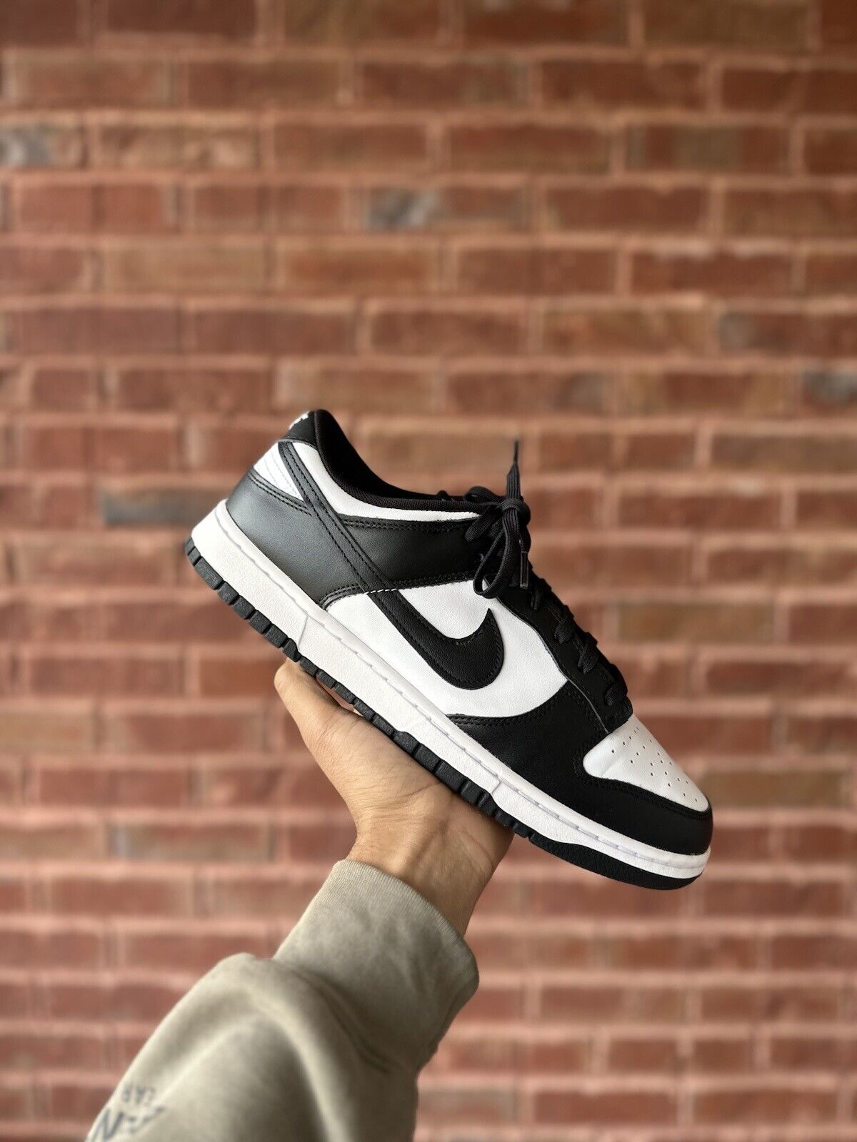 Size 12 - Nike Dunk Low Black White