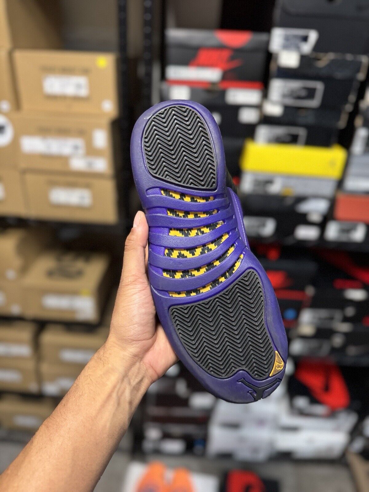 Size 10 - Jordan 12 Retro Mid Field Purple