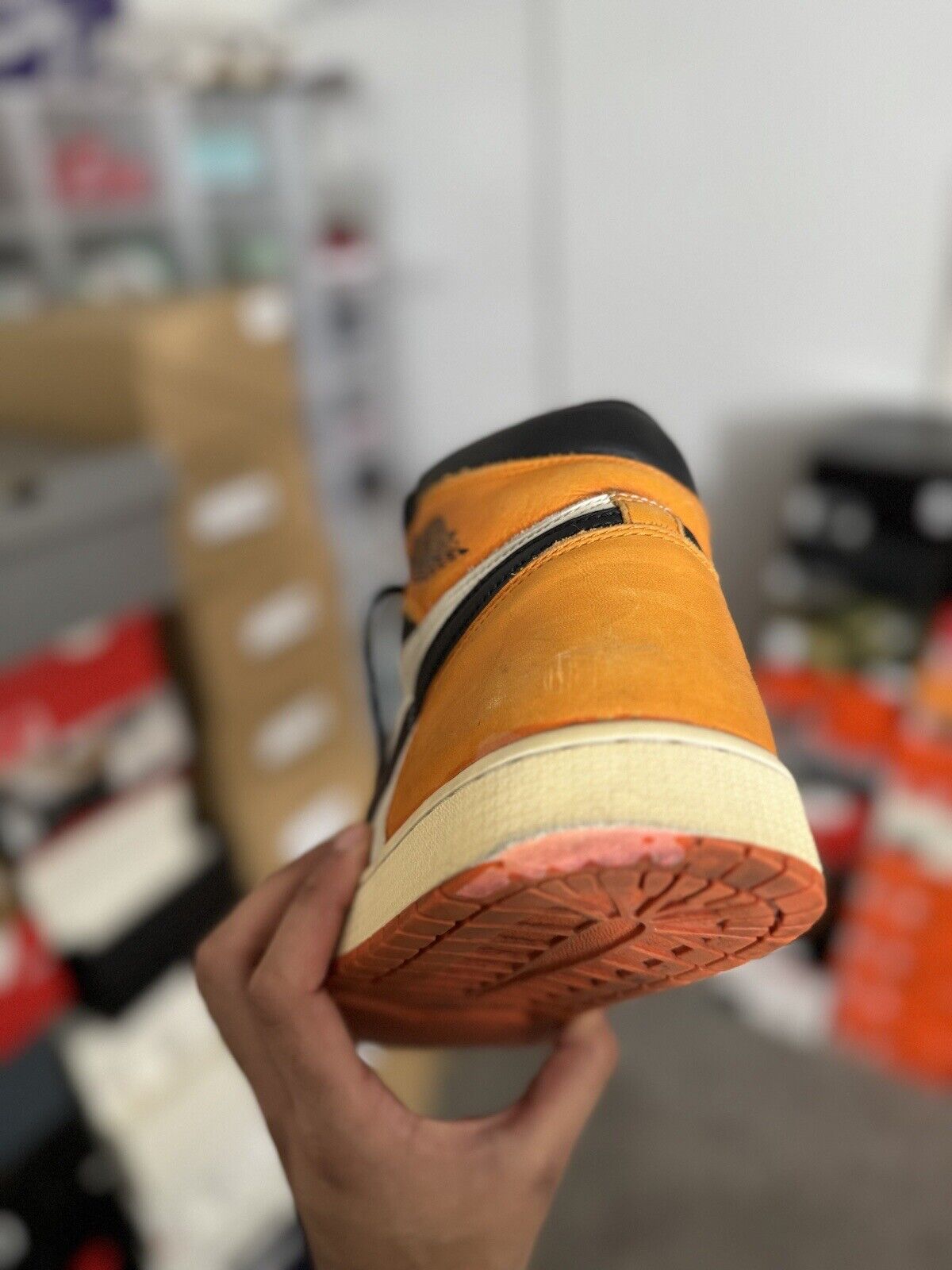 Size 13 - Jordan 1 Retro OG High Shattered Backboard (NO BOX)