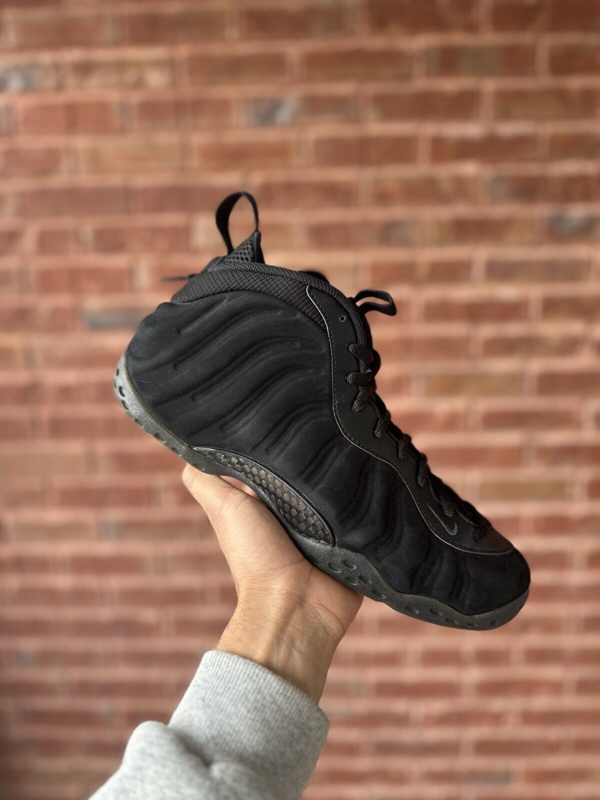 Size 11.5 - Nike Air Foamposite One Prm Triple Black