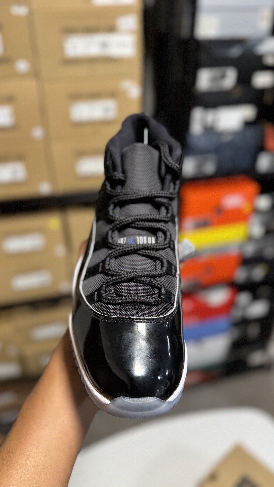 Size 10.5 - Jordan 11 Retro High Space Jam