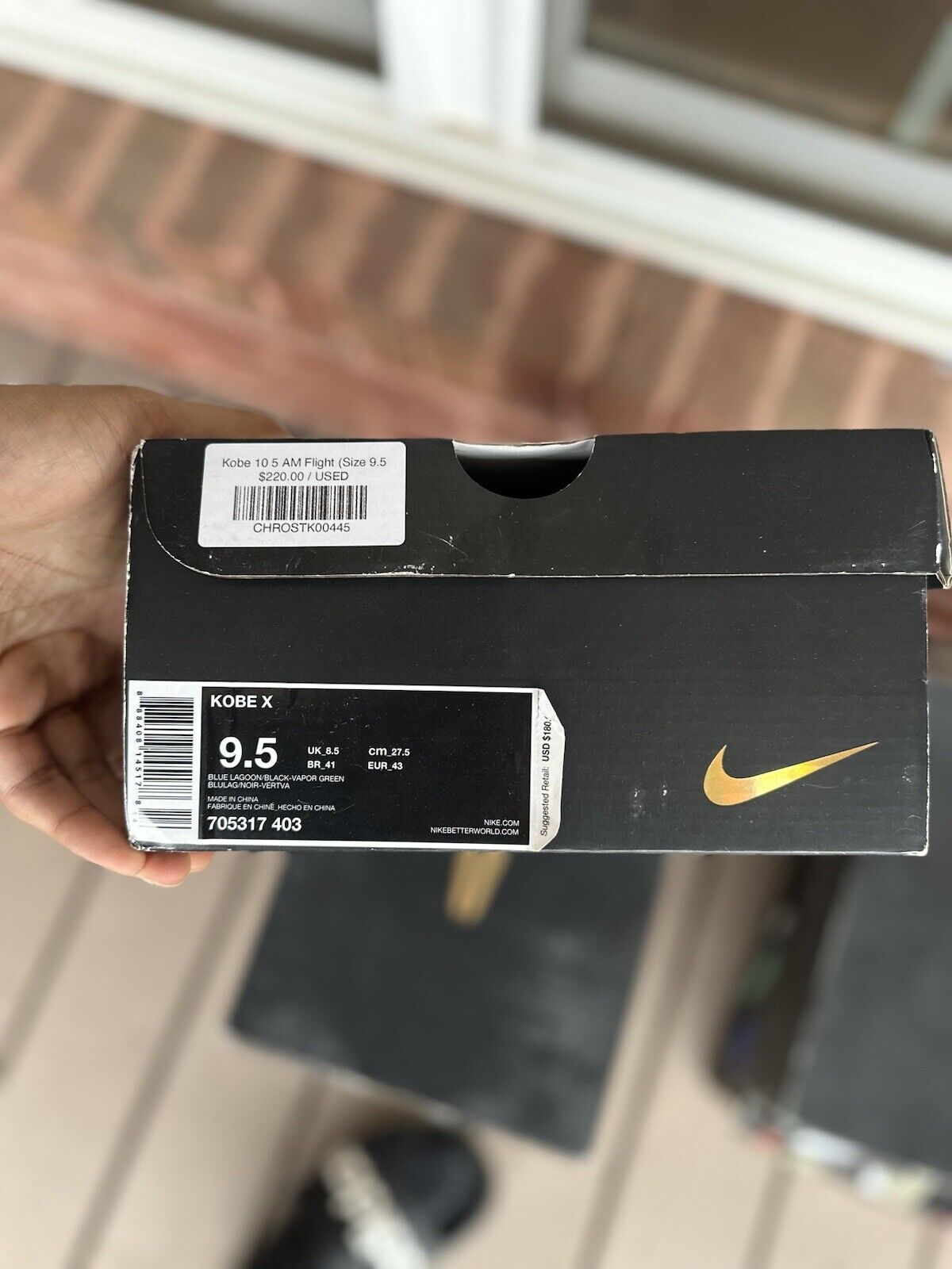 Size 9.5 - Nike Kobe 10 5AM Flight