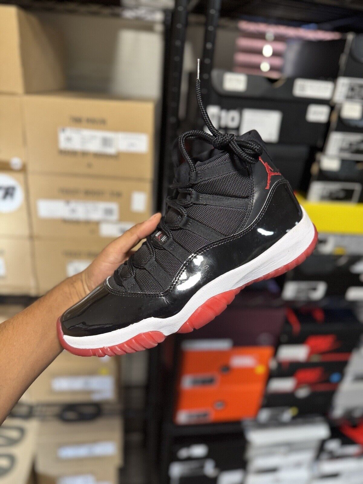 Size 10.5 - Jordan 11 Retro High Bred