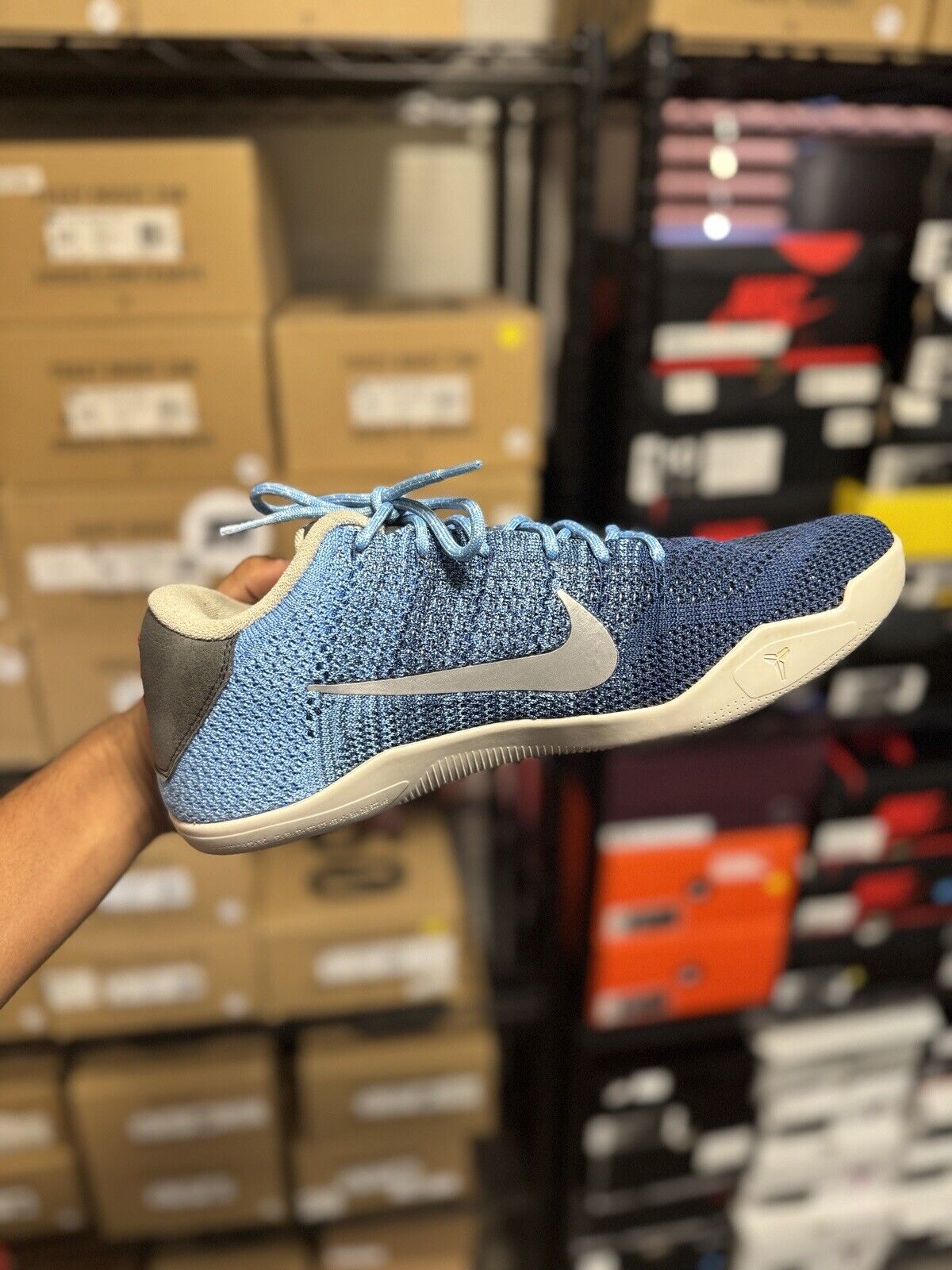 Size 10.5 - Nike Kobe 11 Elite Low Brave Blue