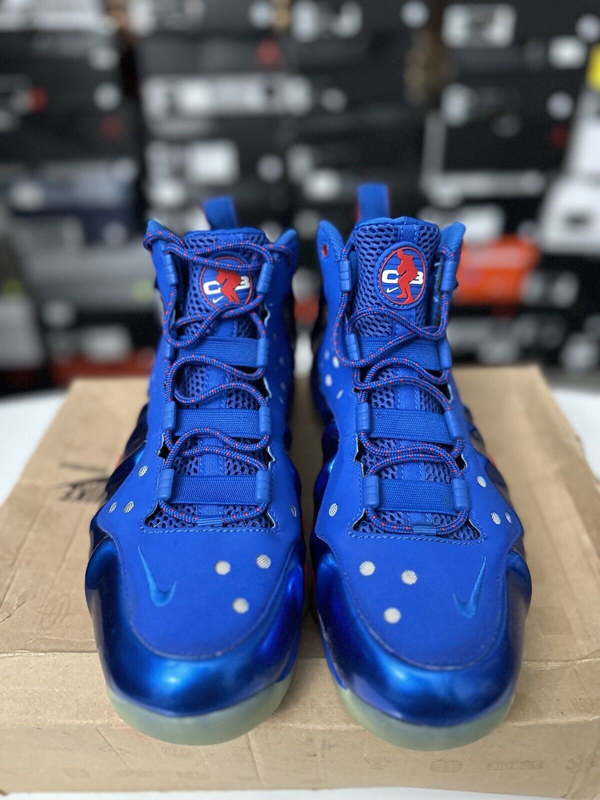 Size 8 - Nike Barkley Posite Max Sixers