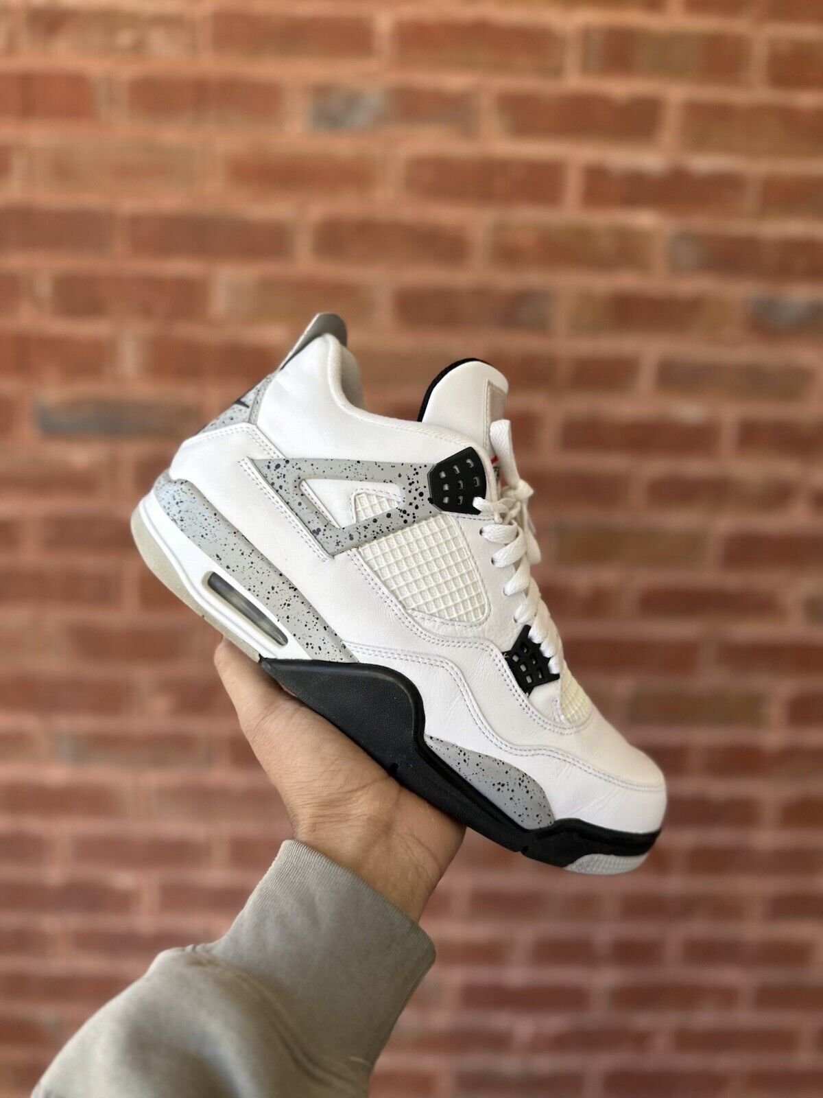 Size 11 - Jordan 4 Retro OG Mid White Cement