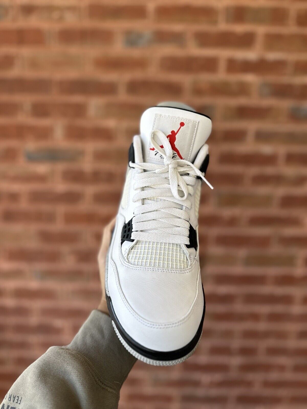 Size 11 - Jordan 4 Retro OG Mid White Cement