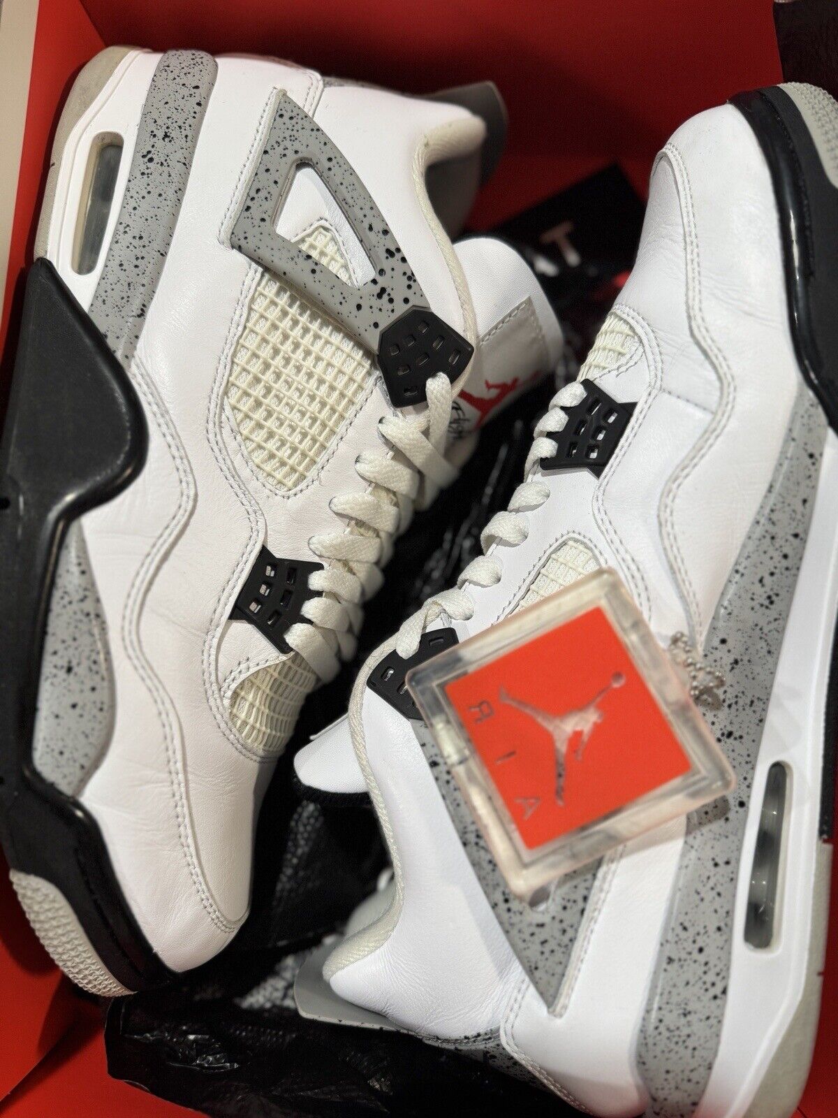 Size 11.5 - Jordan 4 Retro OG Mid White Cement