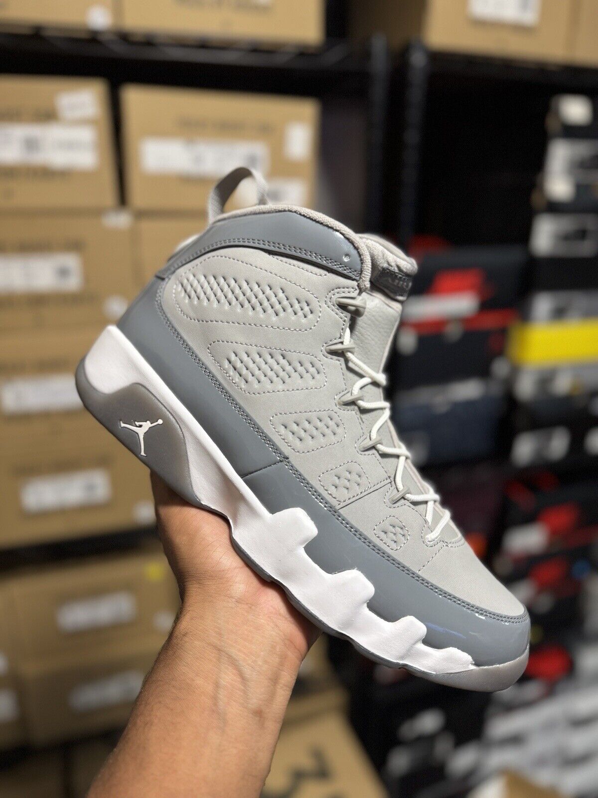 Size 10 - Air Jordan 9 Retro 2012 Cool Grey