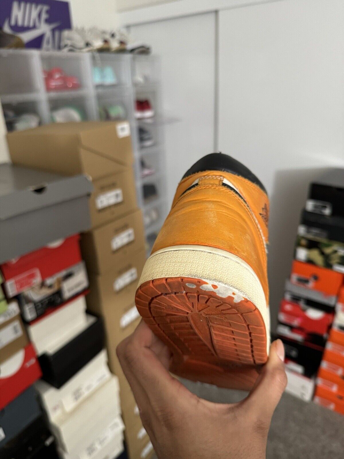 Size 13 - Jordan 1 Retro OG High Shattered Backboard (NO BOX)