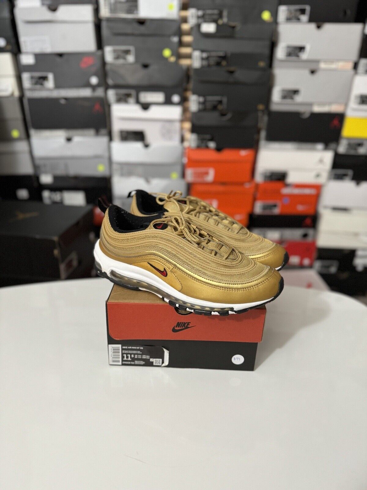 Size 11.5 - Nike Air Max 97 OG 2023 Metallic Gold