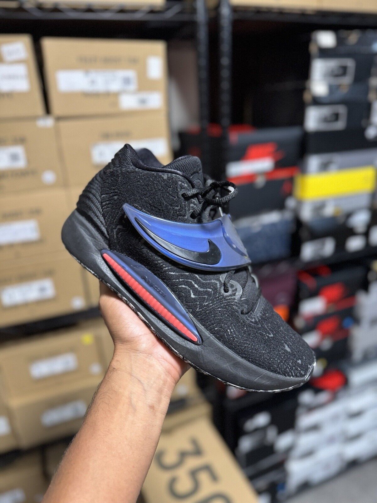 Size 10 - KD 14 ‘Black Laser Crimson’