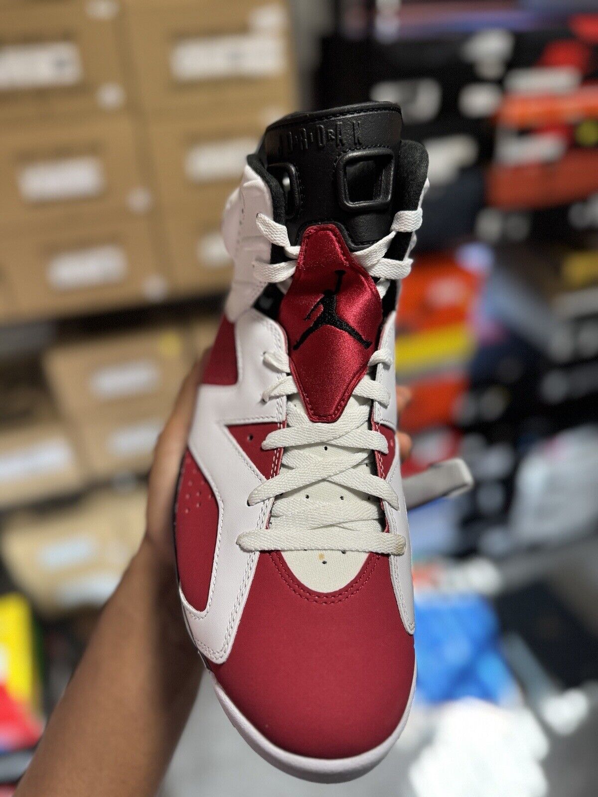 Size 11 - Jordan 6 Retro OG Mid Carmine