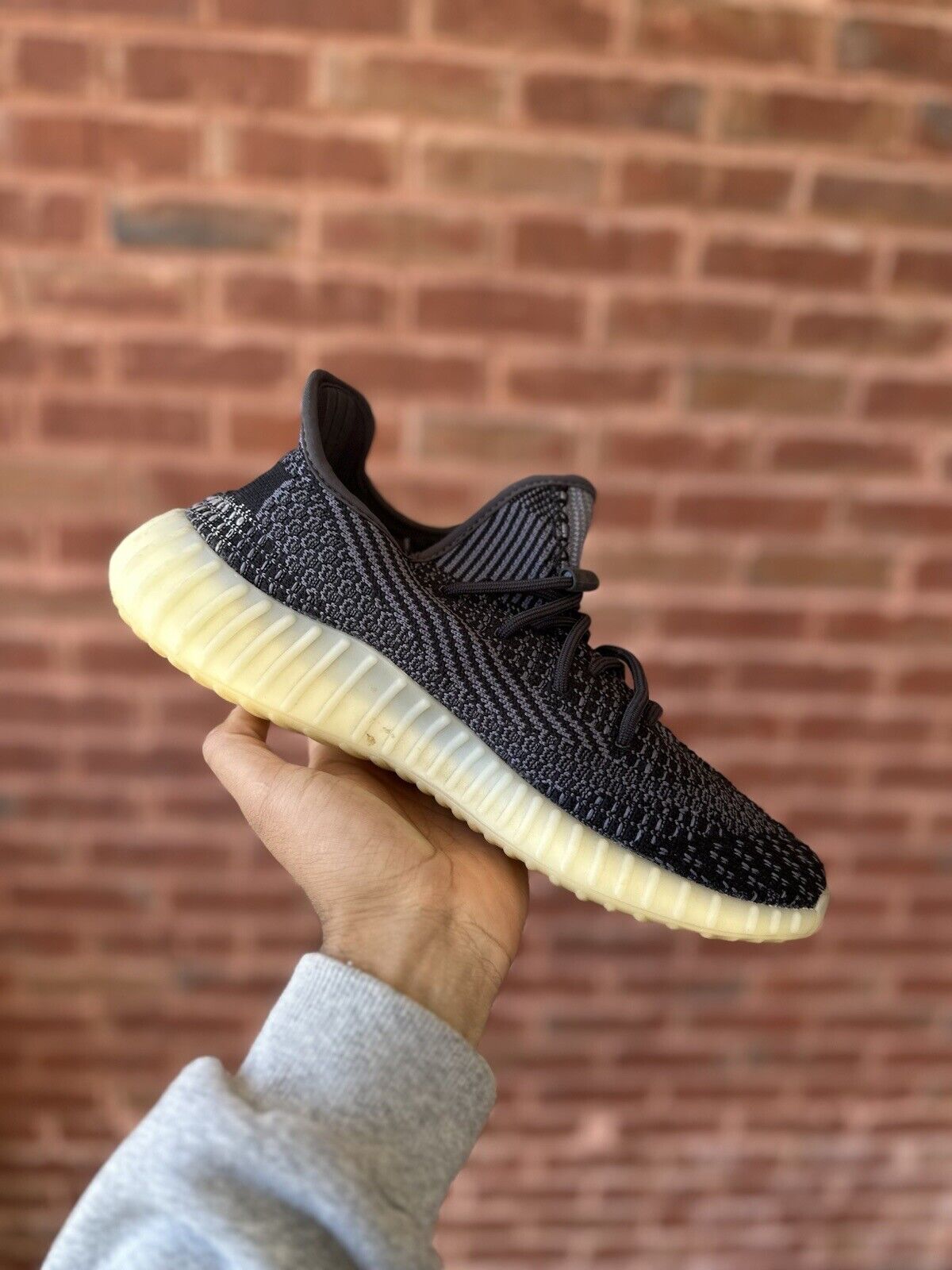 Size 10.5 - adidas Yeezy Boost 350 V2 Low Carbon