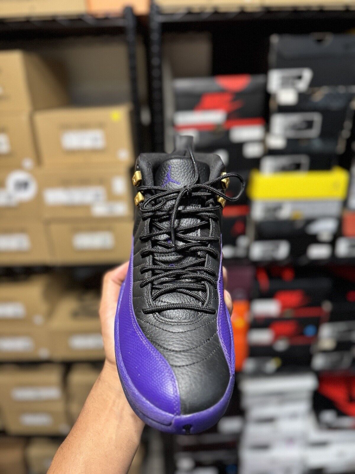 Size 10 - Jordan 12 Retro Mid Field Purple