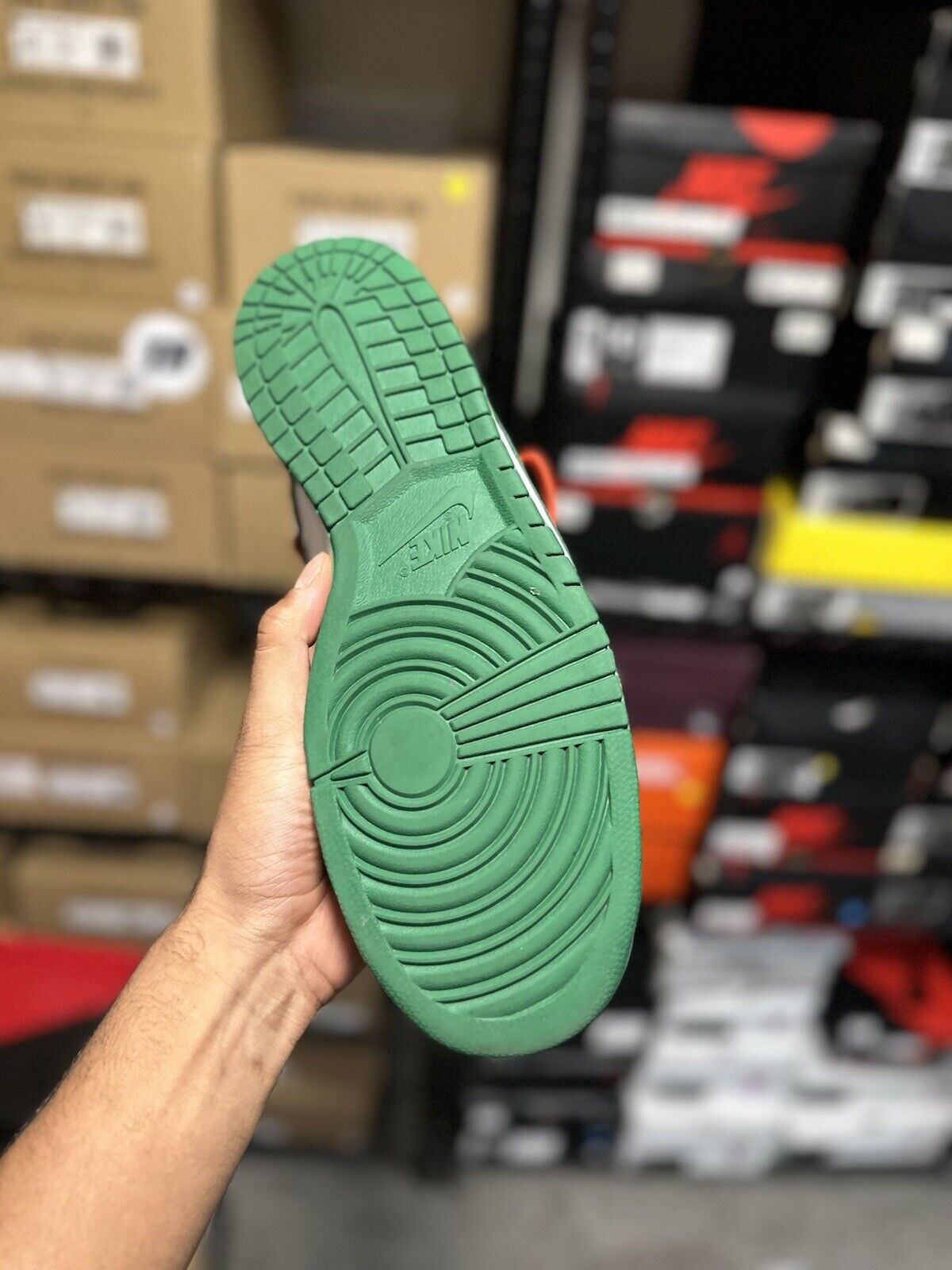 Size 12 - Nike Dunk Low x OFF-WHITE Pine Green 2019