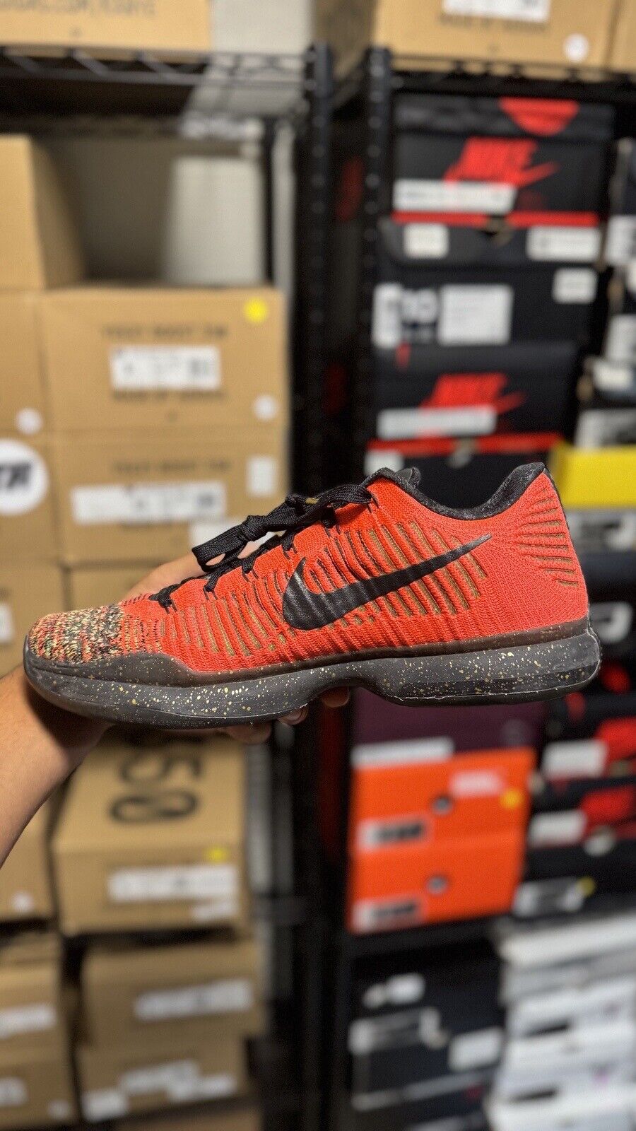 Size 9.5 - Nike Kobe 10 Elite Low Christmas