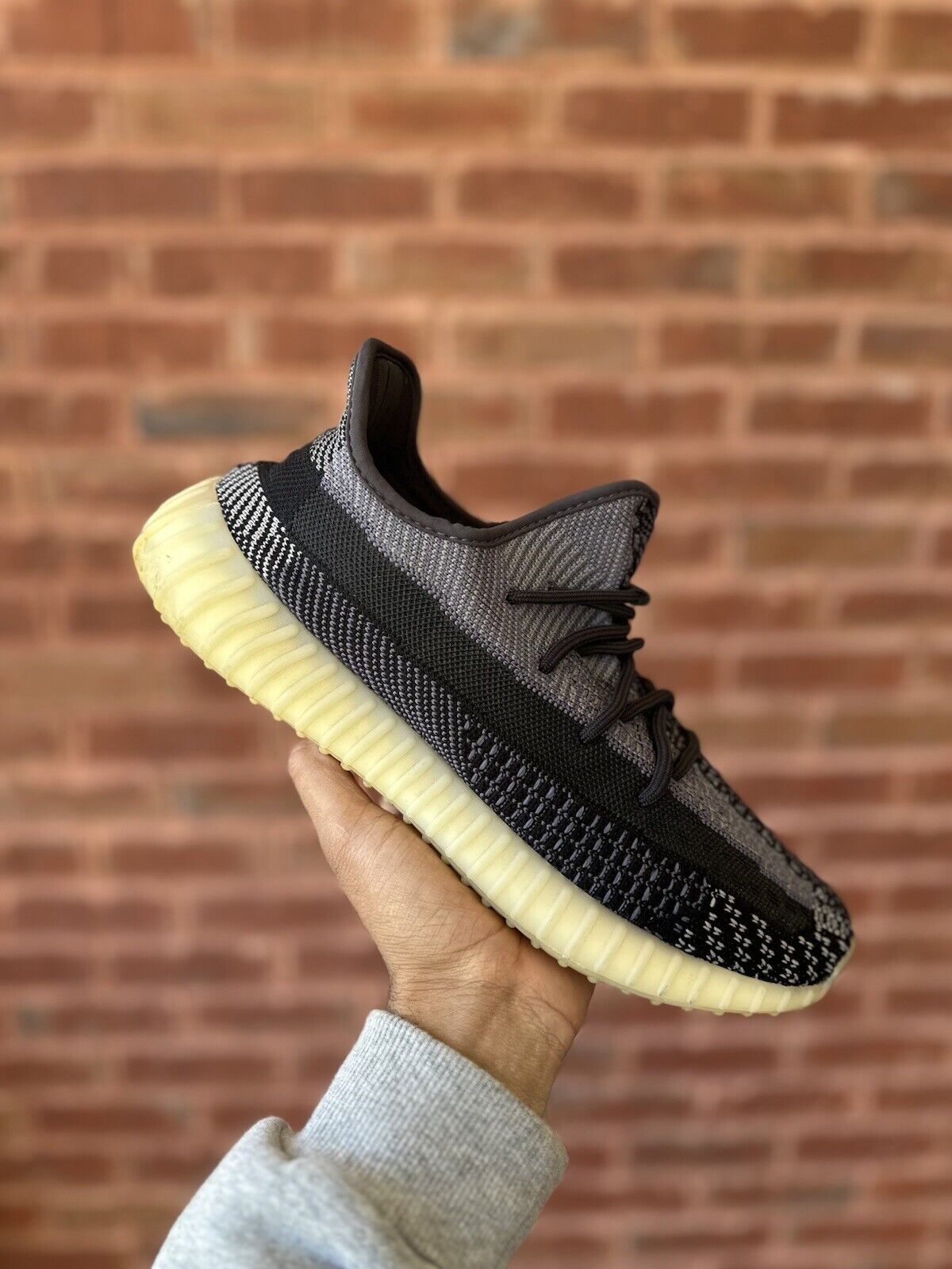 Size 10.5 - adidas Yeezy Boost 350 V2 Low Carbon