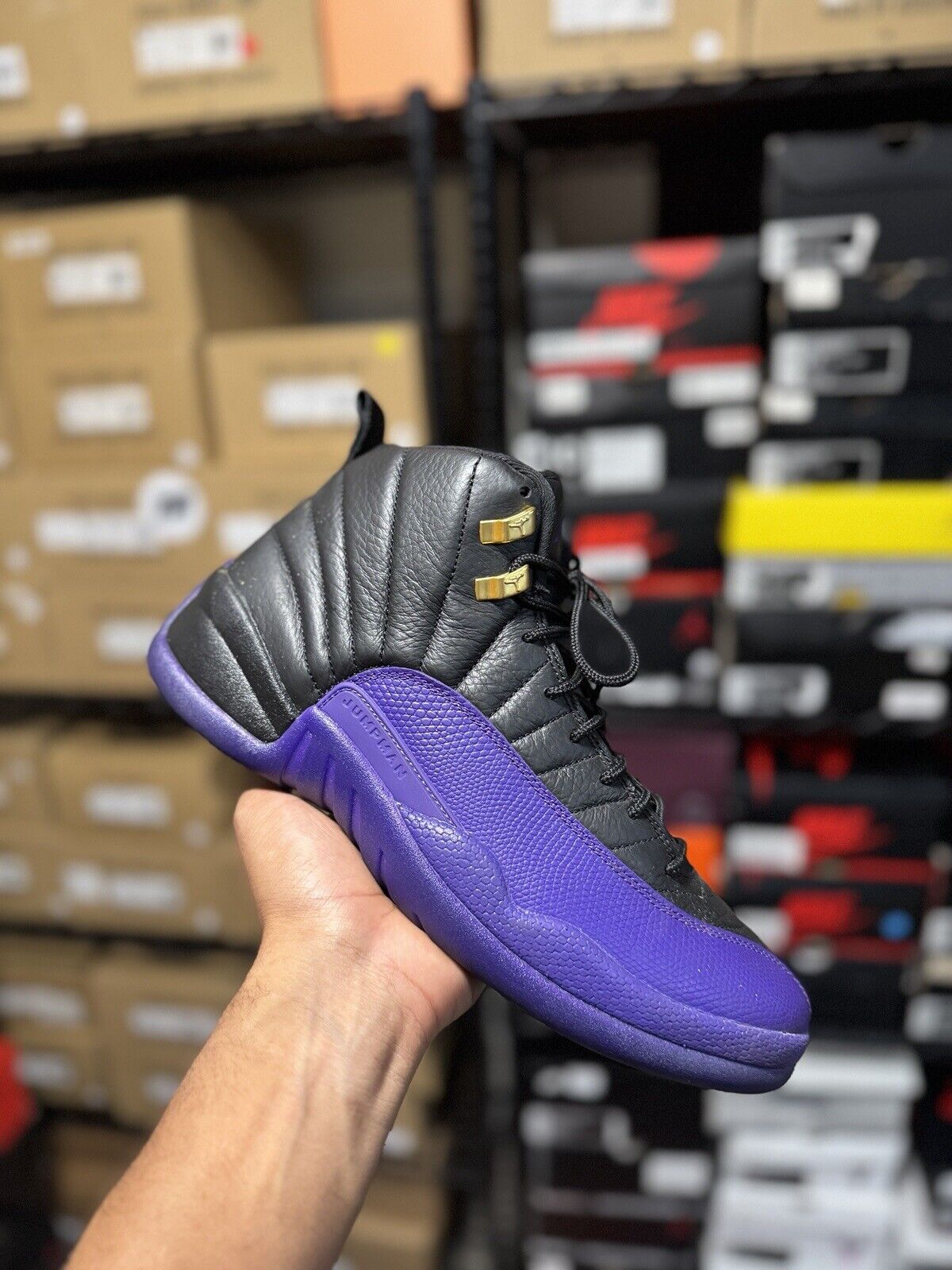 Size 10 - Jordan 12 Retro Mid Field Purple