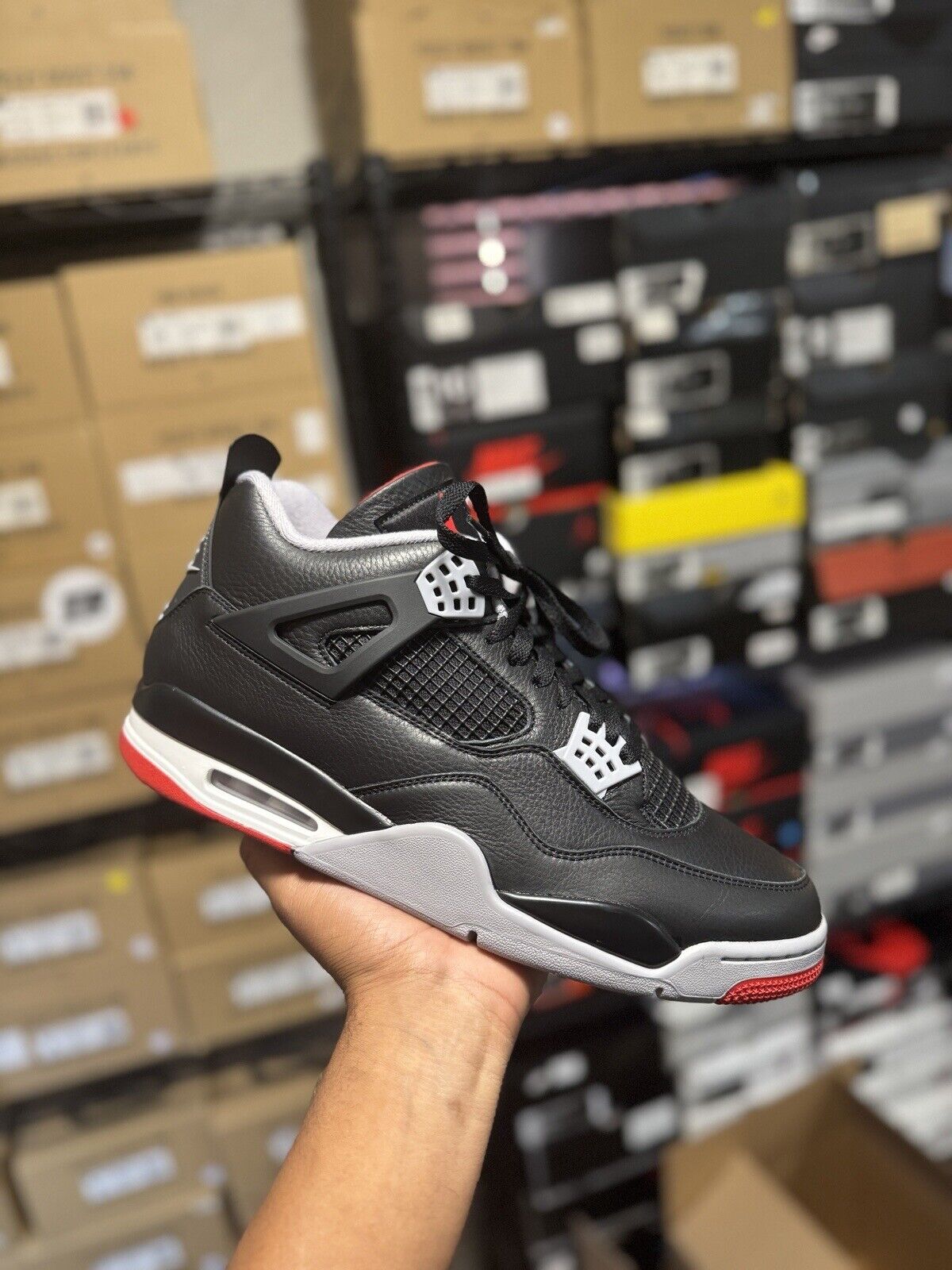 Size 13 - Air Jordan 4 Retro Bred Reimagined