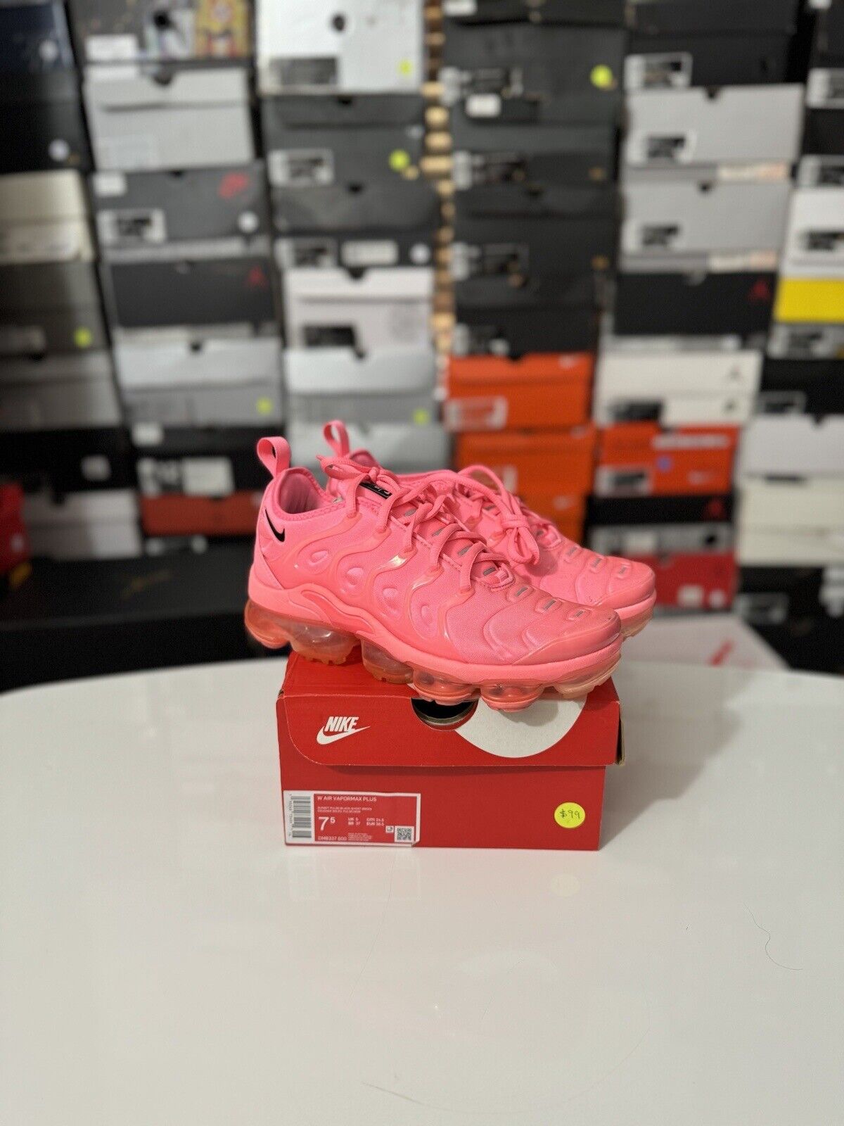 Size 7.5W - Nike Air VaporMax Plus Bubblegum W