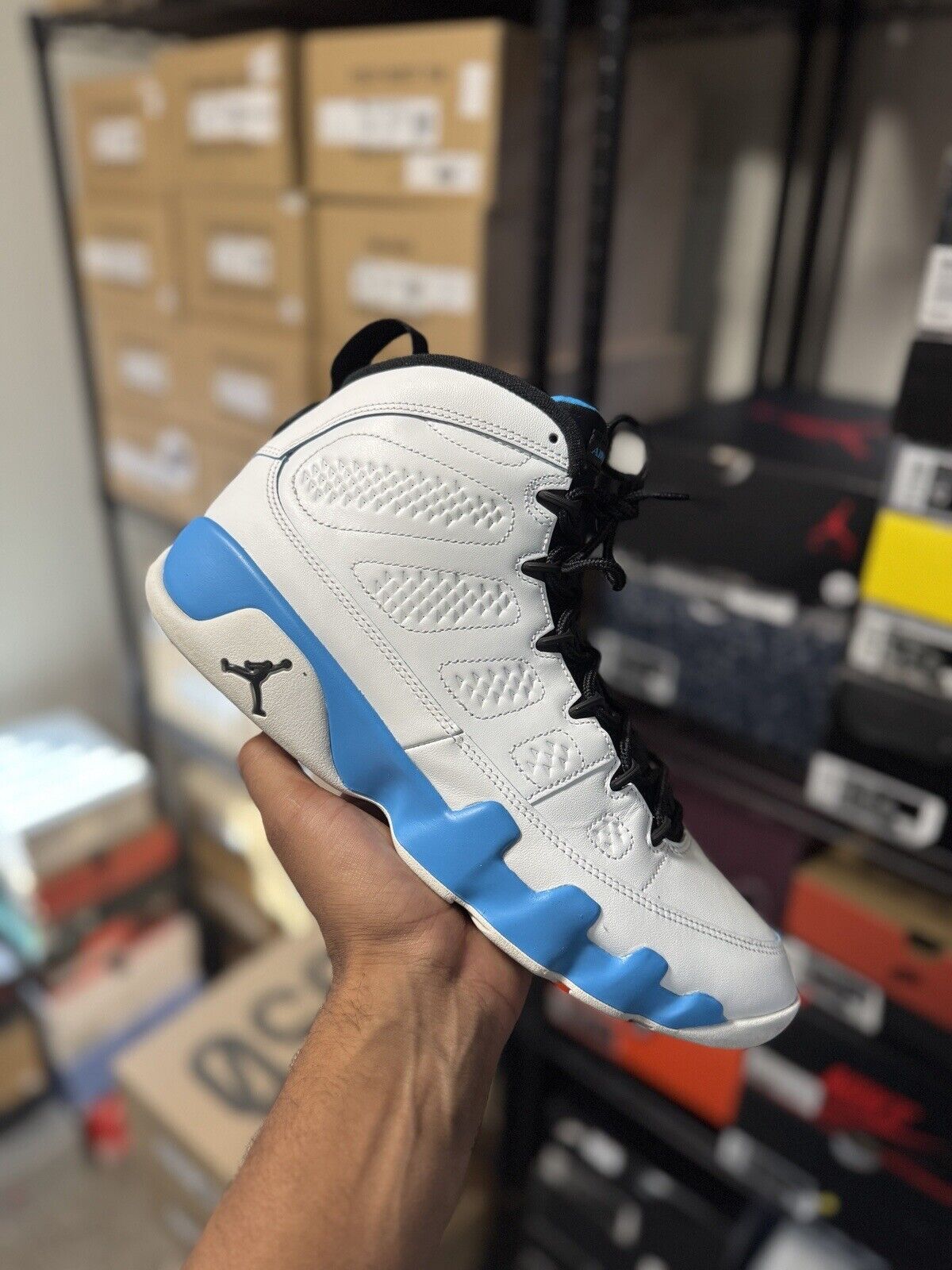 Size 10.5 - Air Jordan 9 Retro 2024 Powder Blue