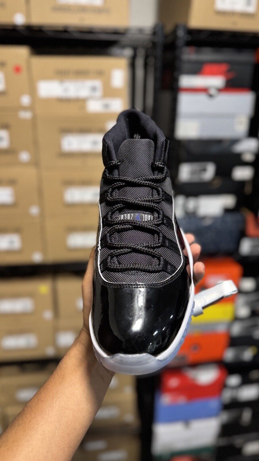 Size 10.5 - Jordan 11 Retro High Space Jam