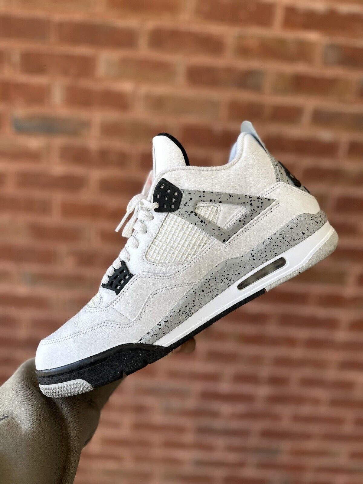 Size 11 - Jordan 4 Retro OG Mid White Cement