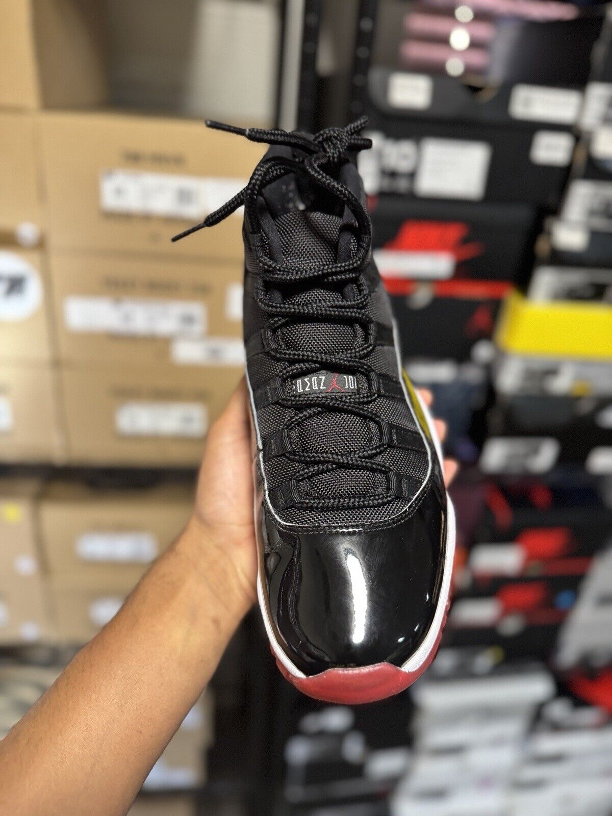 Size 10.5 - Jordan 11 Retro High Bred