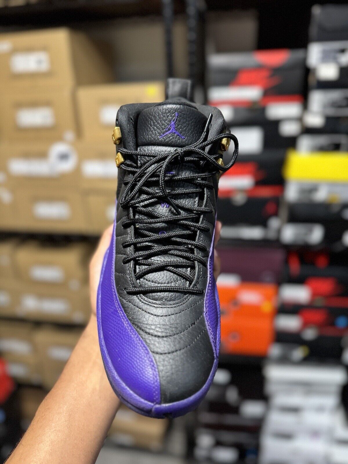 Size 10 - Jordan 12 Retro Mid Field Purple