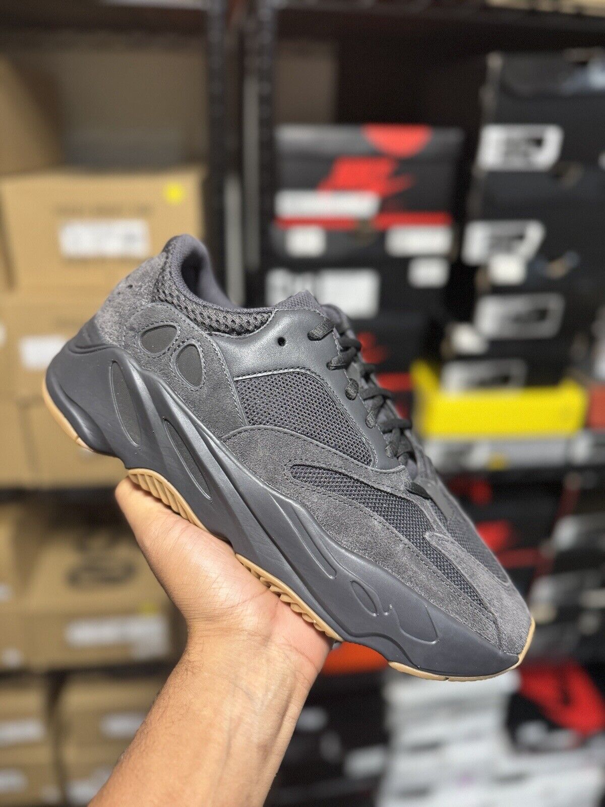 Size 10.5 - adidas Yeezy Boost 700 2019 Utility Black