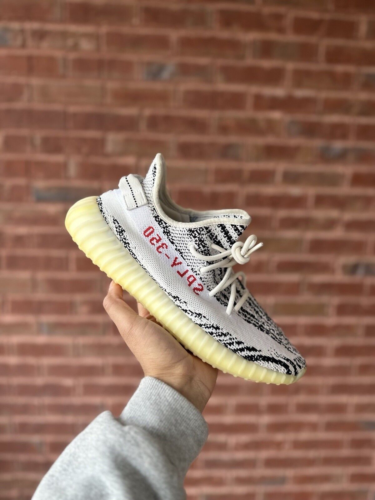 Size 11.5 - adidas Yeezy Boost 350 V2 Low Zebra