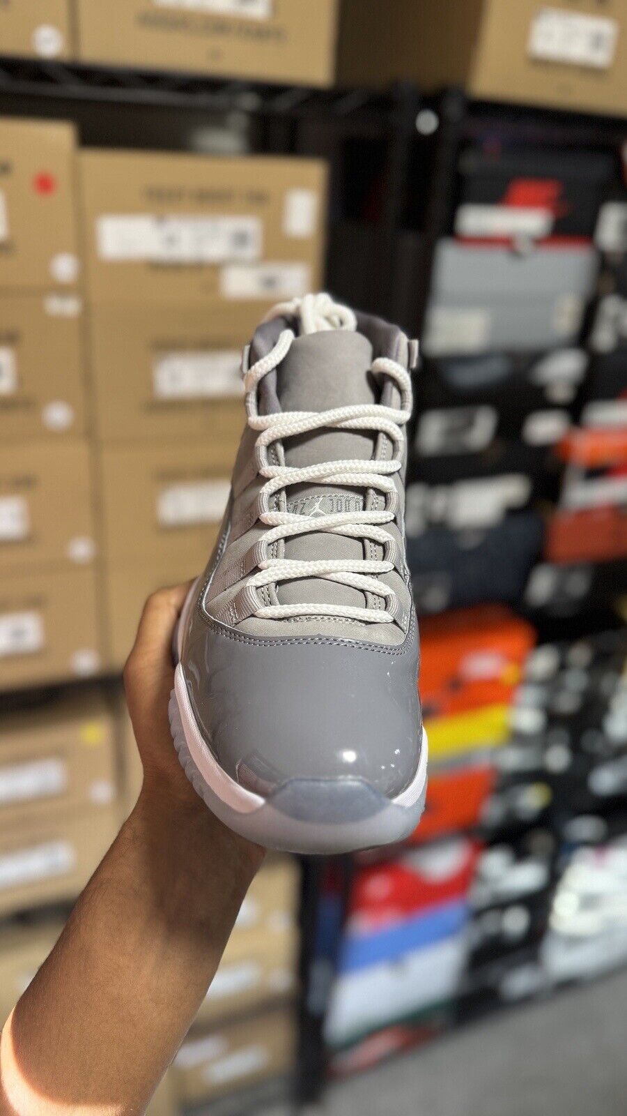 Size 10 - Jordan 11 Retro High Cool Grey