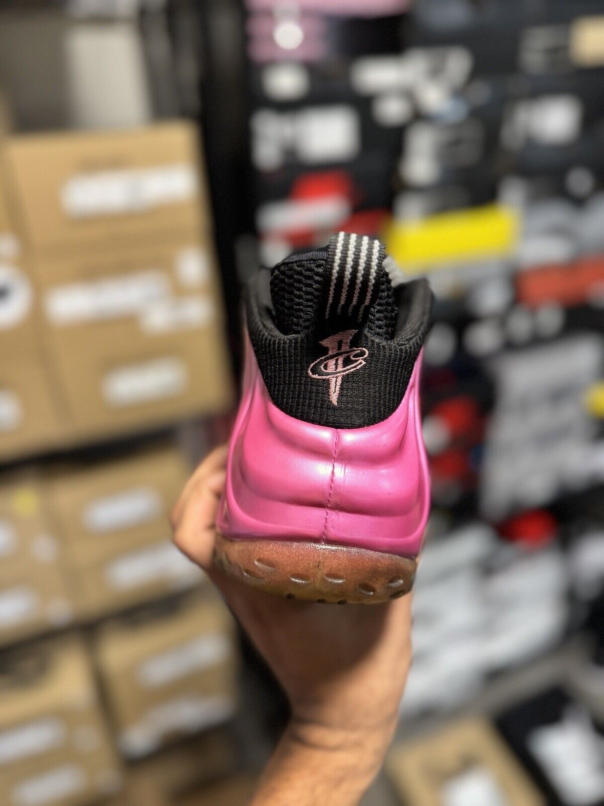 Size 11 - Nike Air Foamposite One Pearlized Pink