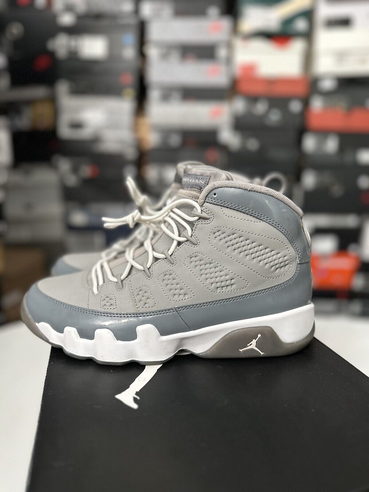 Size 8 - Air Jordan 9 Retro 2012 Cool Grey