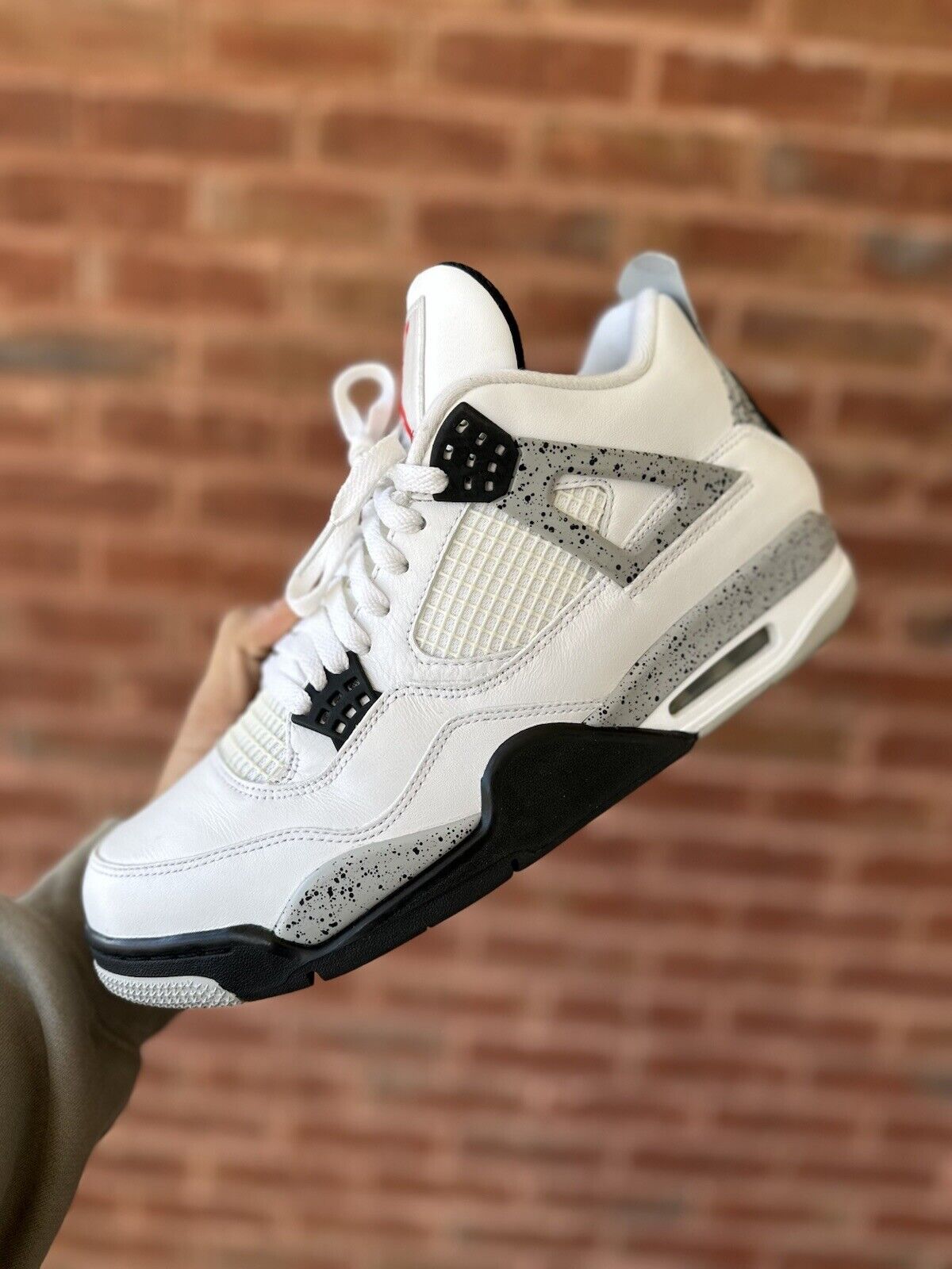 Size 11 - Jordan 4 Retro OG Mid White Cement