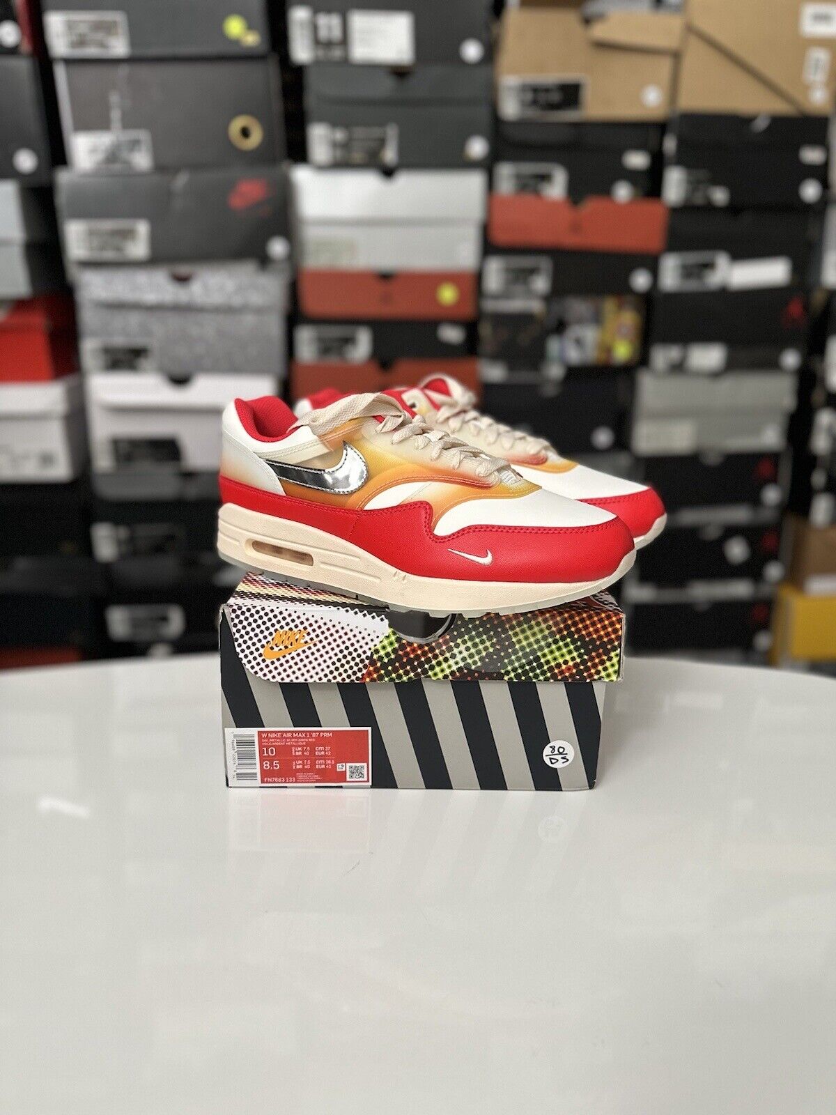 Size 8.5 - Nike Air Max 1 Soft Vinyl W