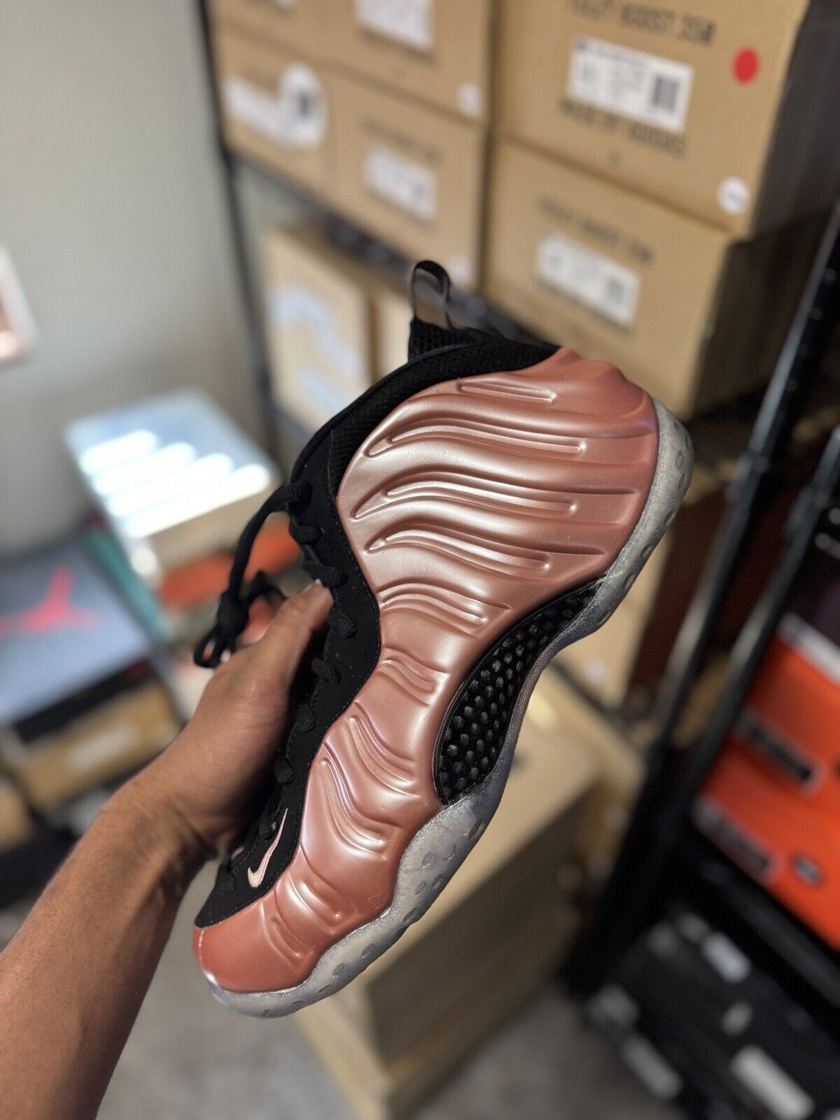 Size 12 - Nike Air Foamposite One Elemental Rose