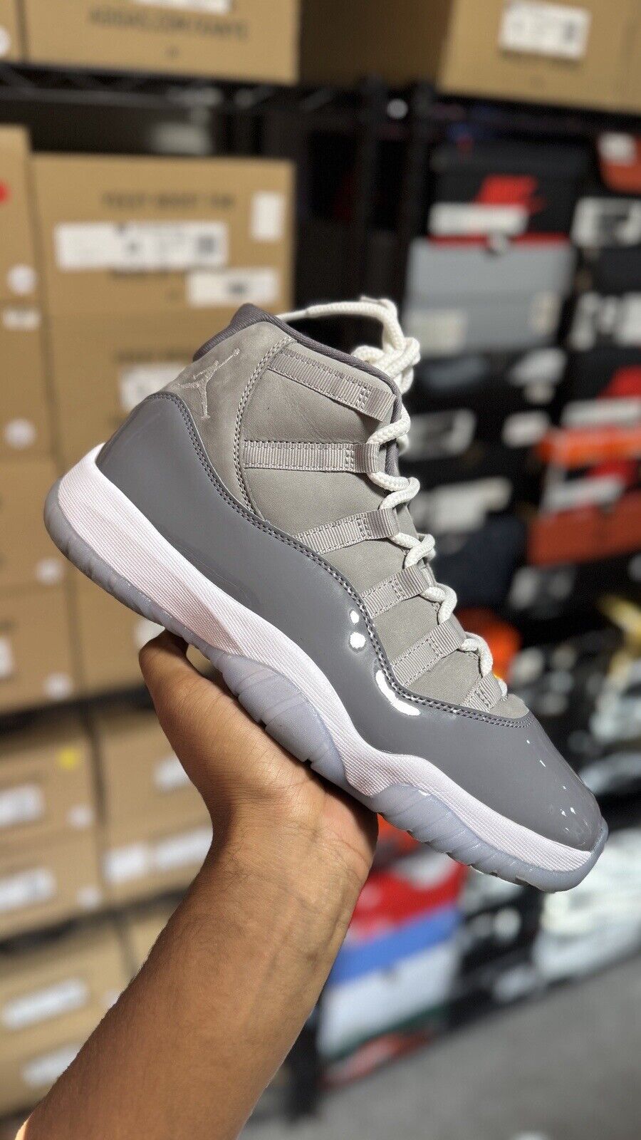 Size 10 - Jordan 11 Retro High Cool Grey