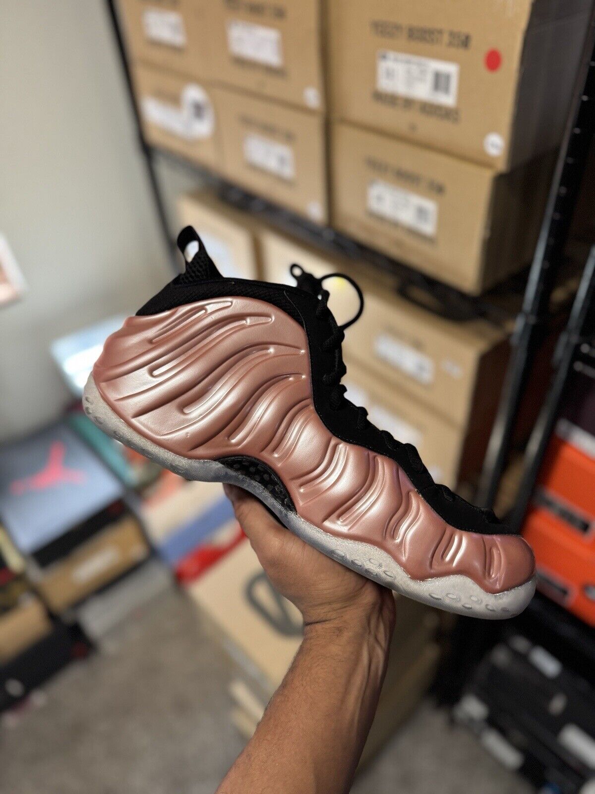 Size 12 - Nike Air Foamposite One Elemental Rose