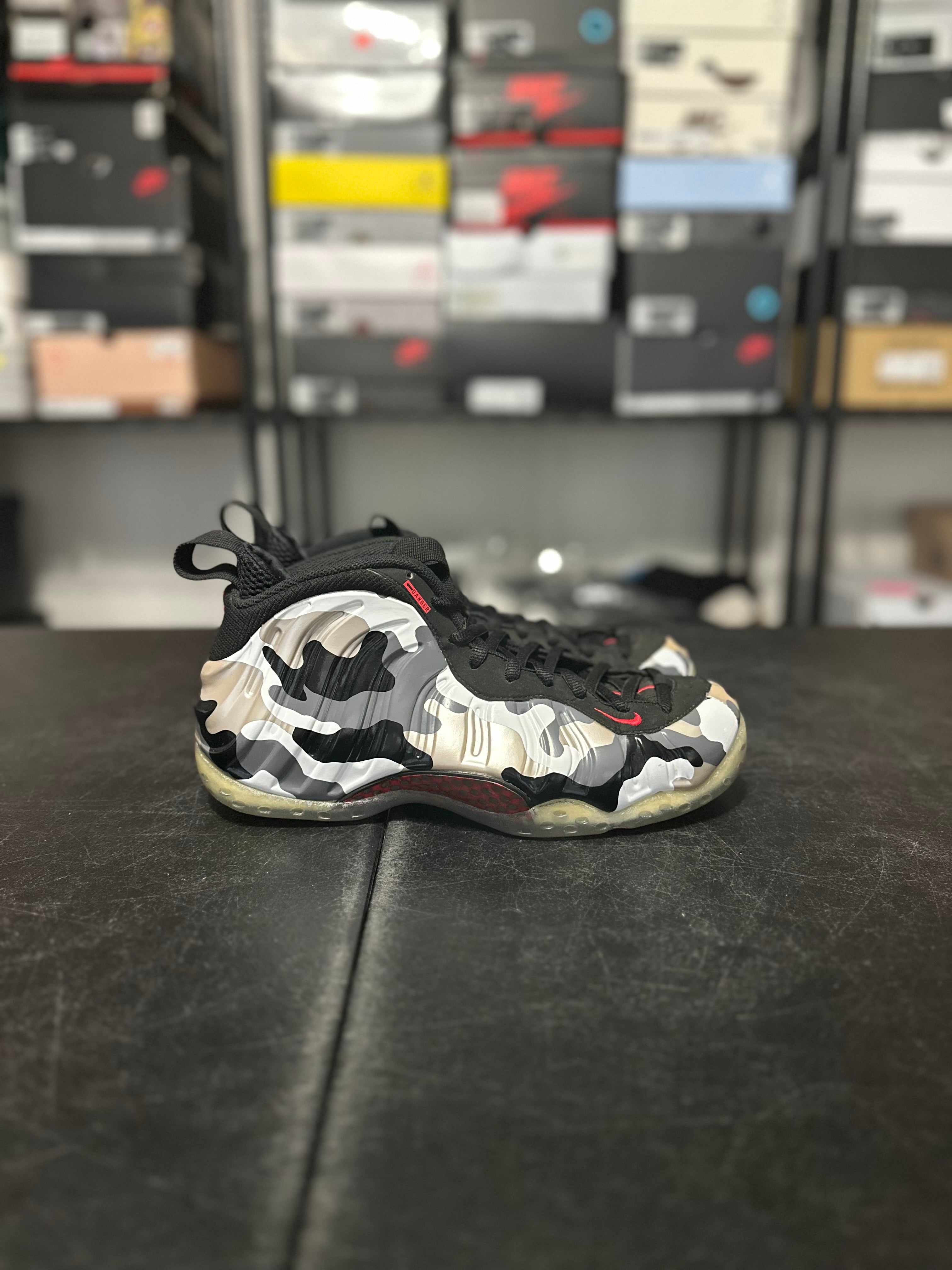Size 9 - Foamposite fighter jet