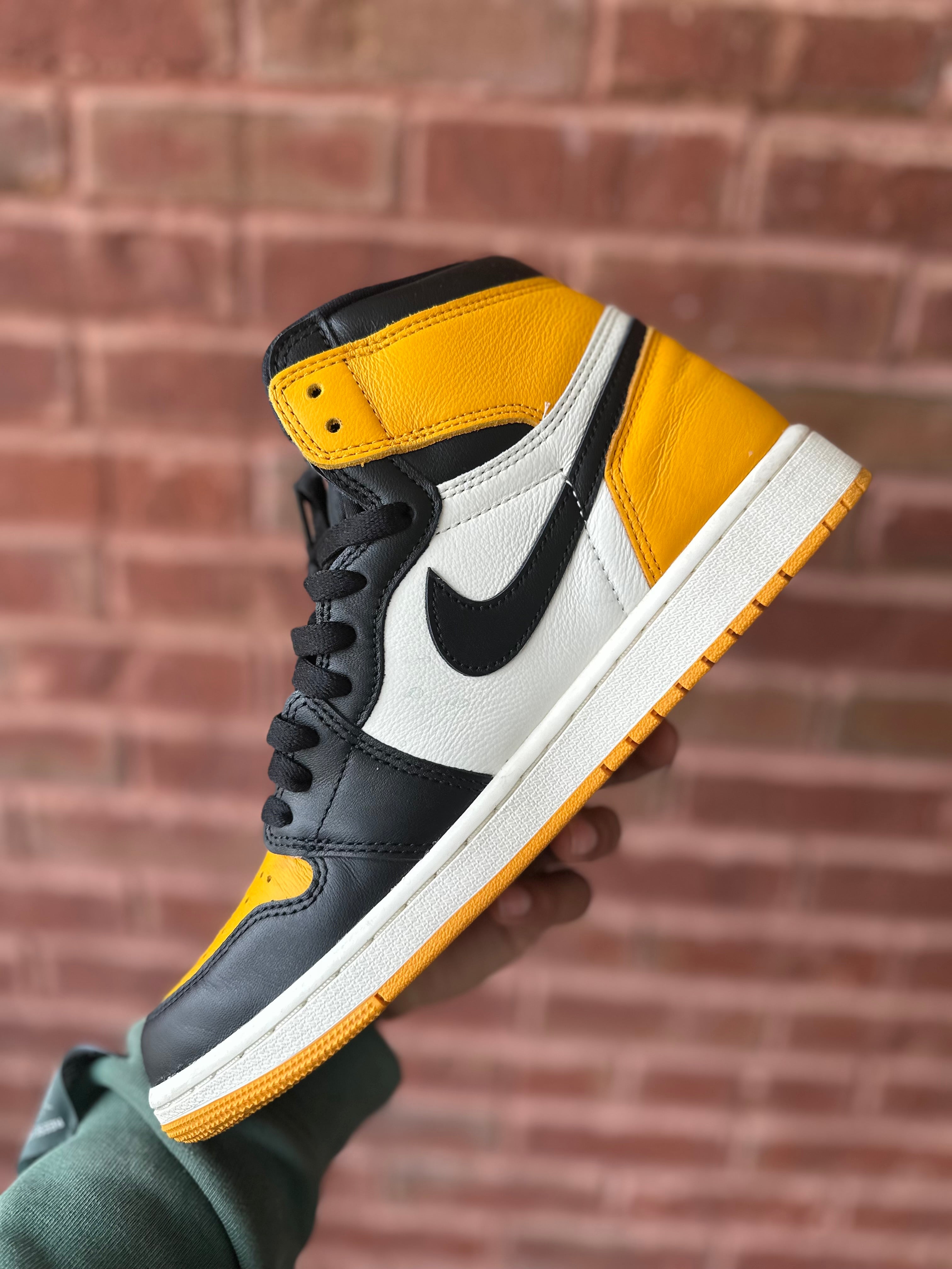 Size 9.5 - J1 yellow toe