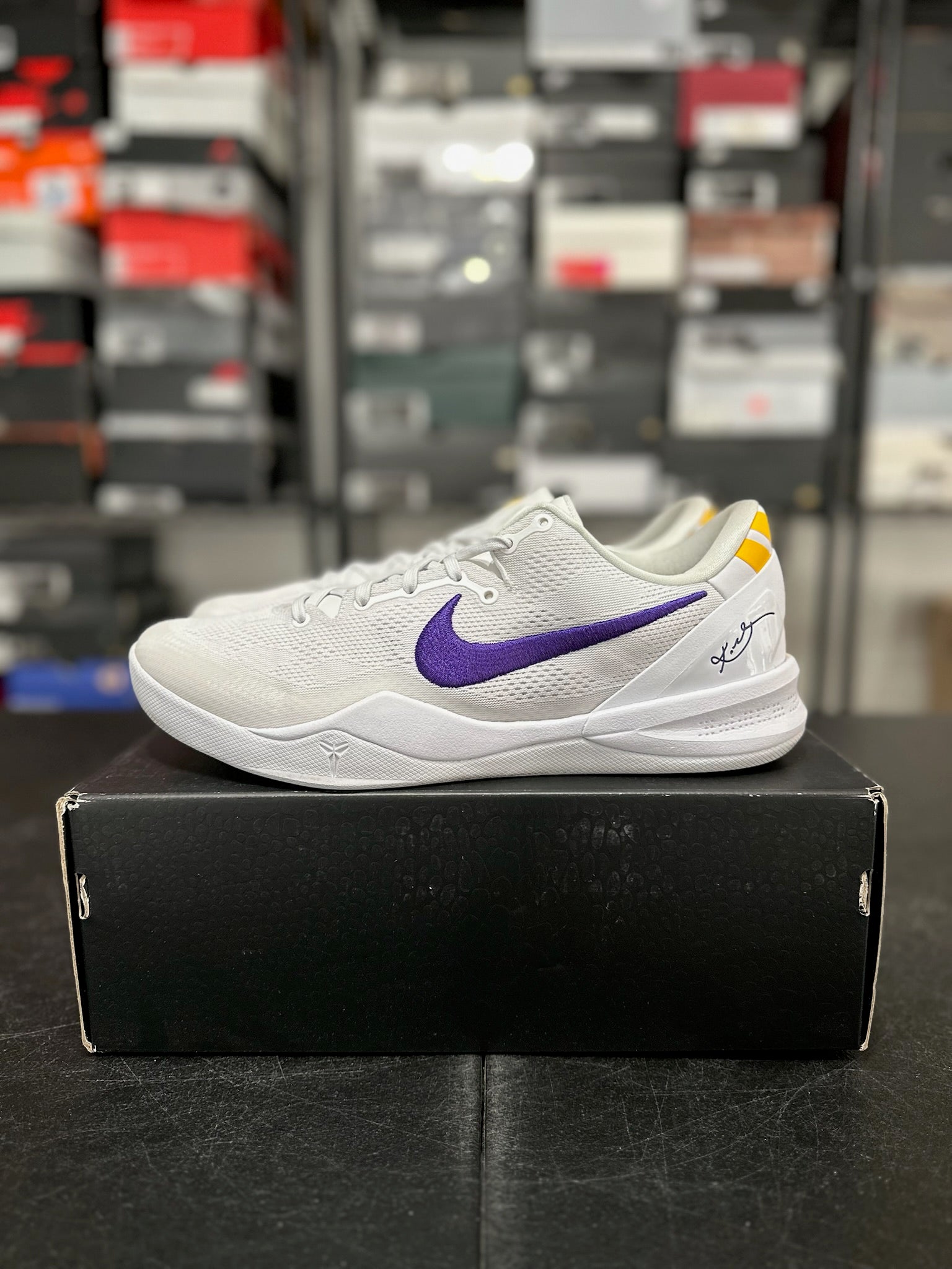 Size 12 - Kobe 8 Protro Lakers Home