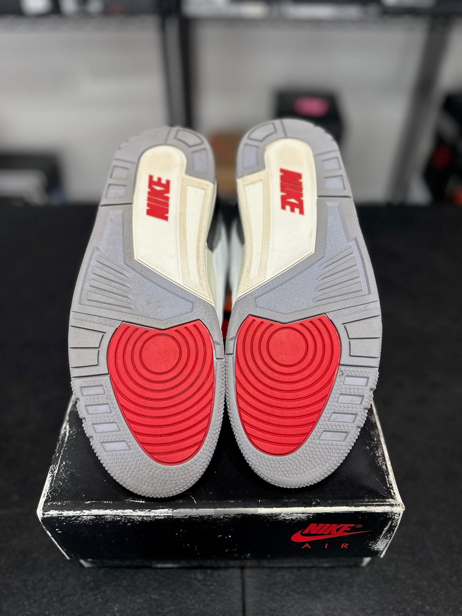 Size 9 - J3 white cement reimagined