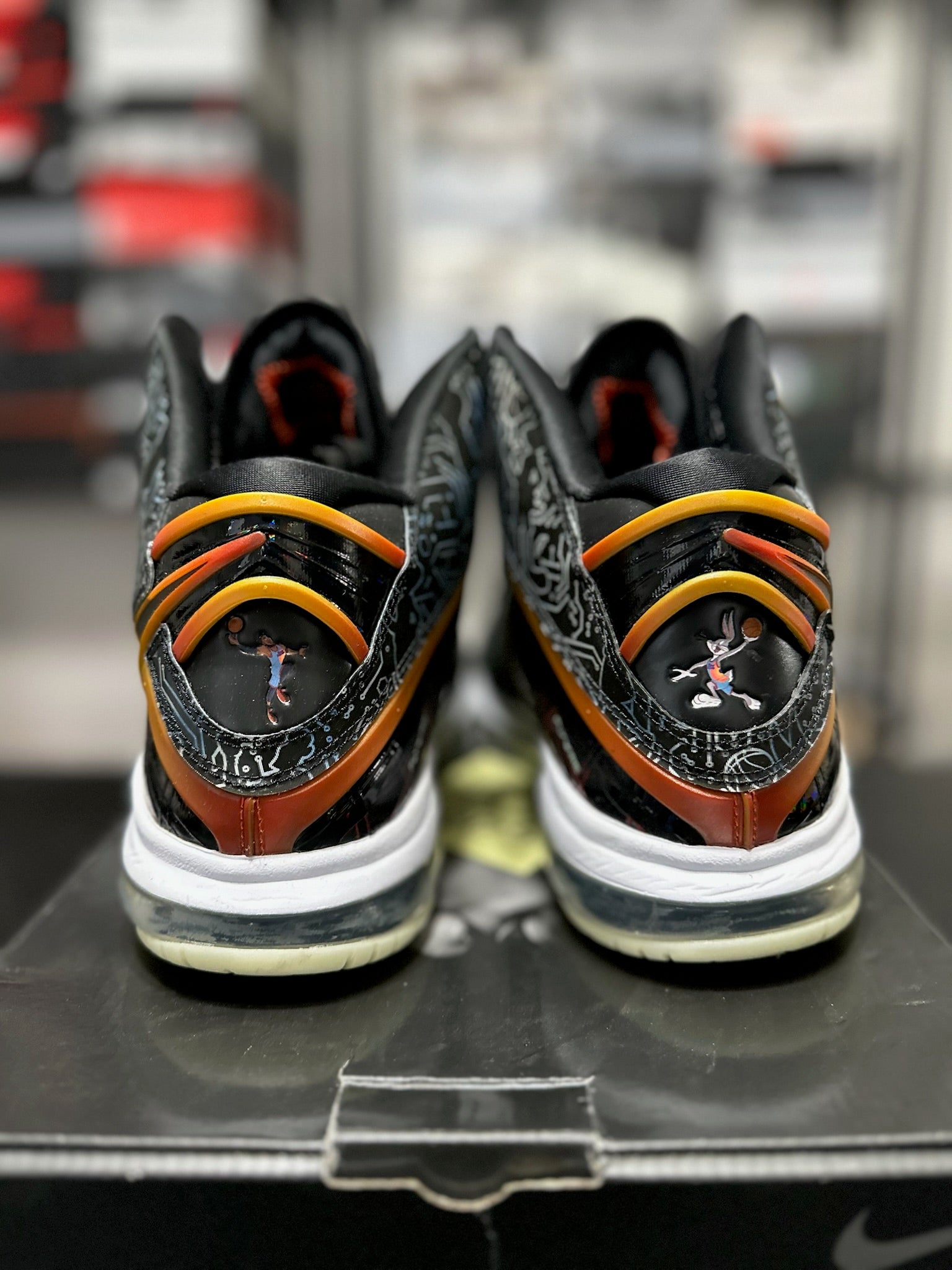 Size 10.5 - LeBron 8 Space Jam